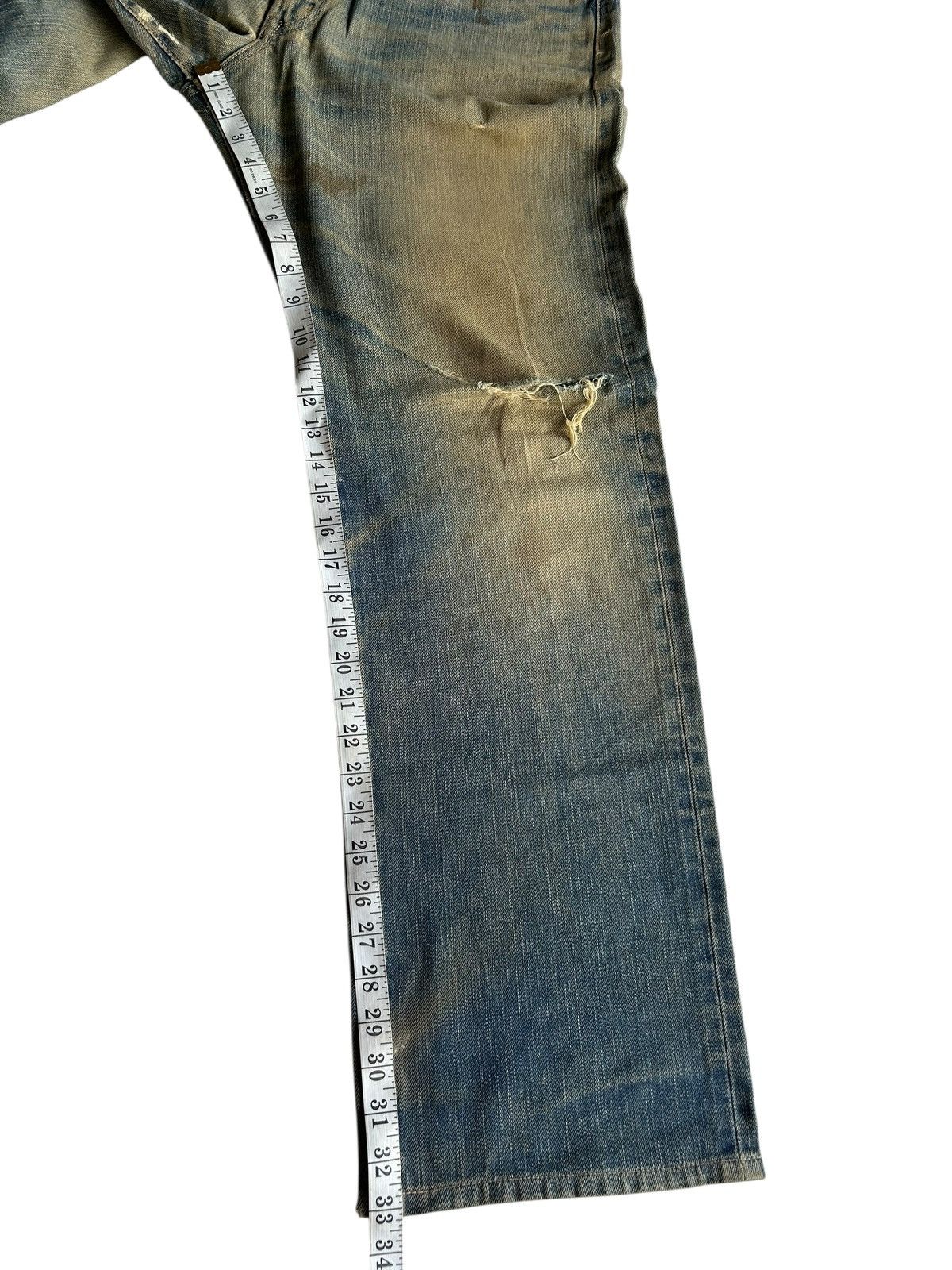 Japanese Brand × Kapital × Vintage Vintage Edwin Selvedge Baggy Rusty Mudwash Distressed Denim Size US 33 - 21 Thumbnail