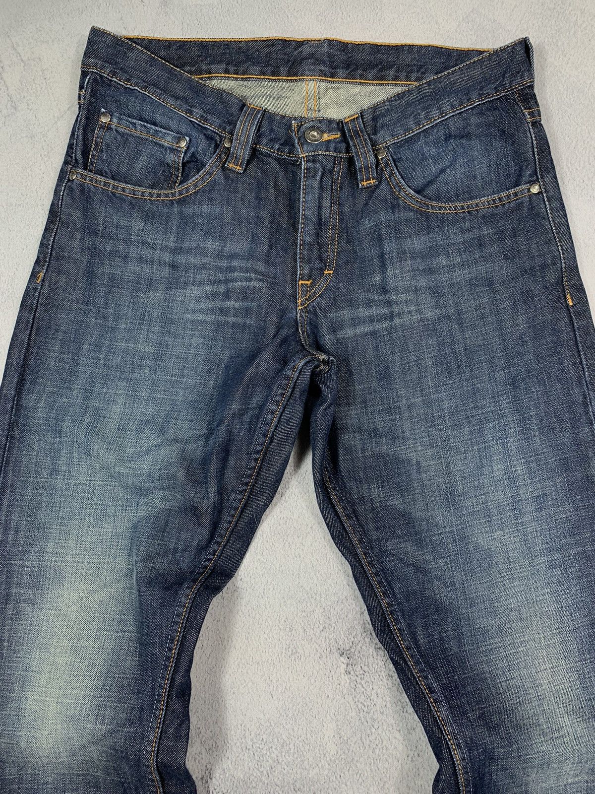 Japanese Brand × Vintage Vintage Y2KJapanese Straight denim jeans faded style size 32 Size US 32 / EU 48 - 5 Thumbnail