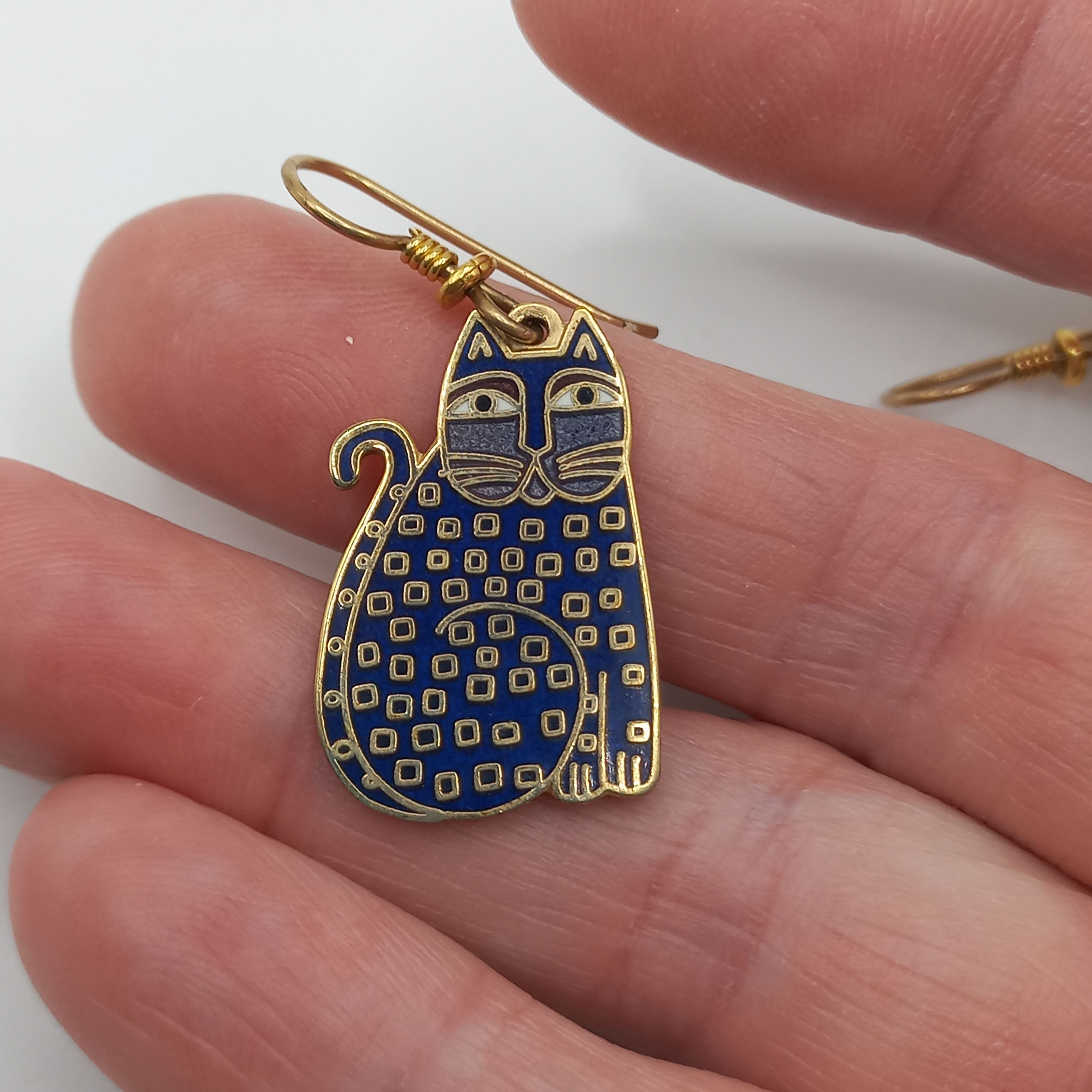 Other Laurel Burch Indigo Kittens Earrings Size ONE SIZE - 3 Thumbnail