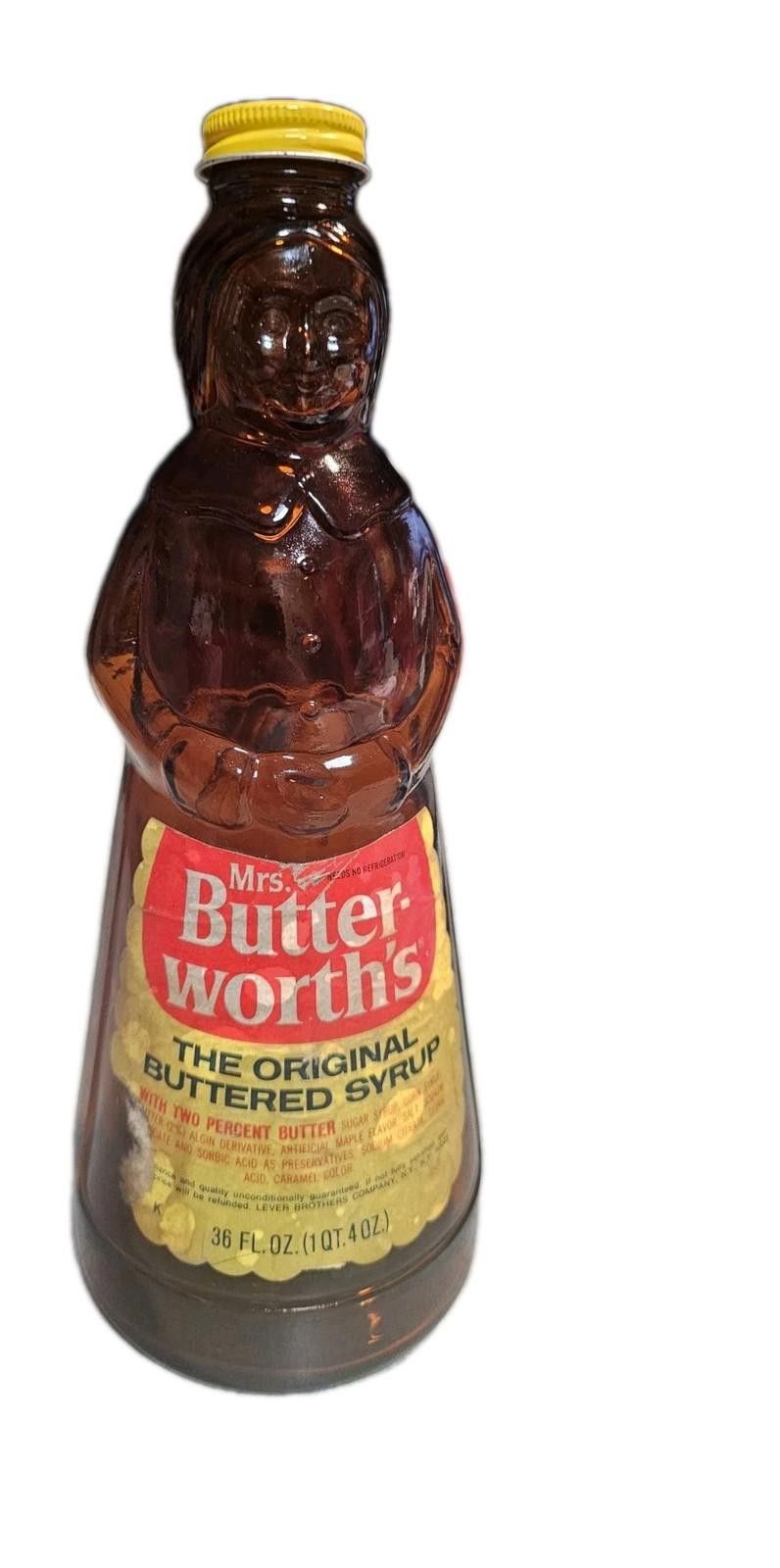 Other Mrs Butterworth's Syrup 36oz with Metal Cap & Label Size ONE SIZE - 1 Thumbnail