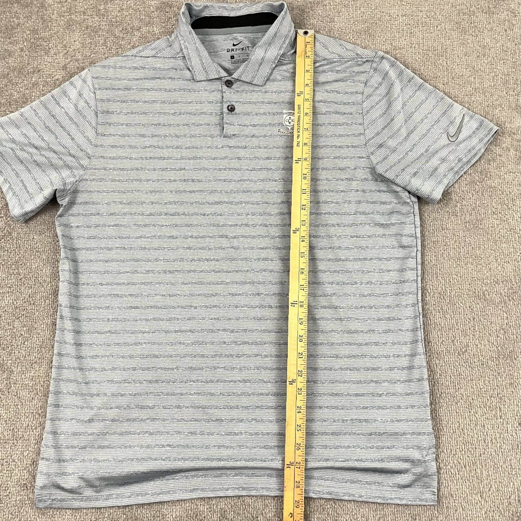 Nike Nike Golf Polo Shirt Mens Large Blue Performance Stretch PA Size US L / EU 52-54 / 3 - 6 Thumbnail