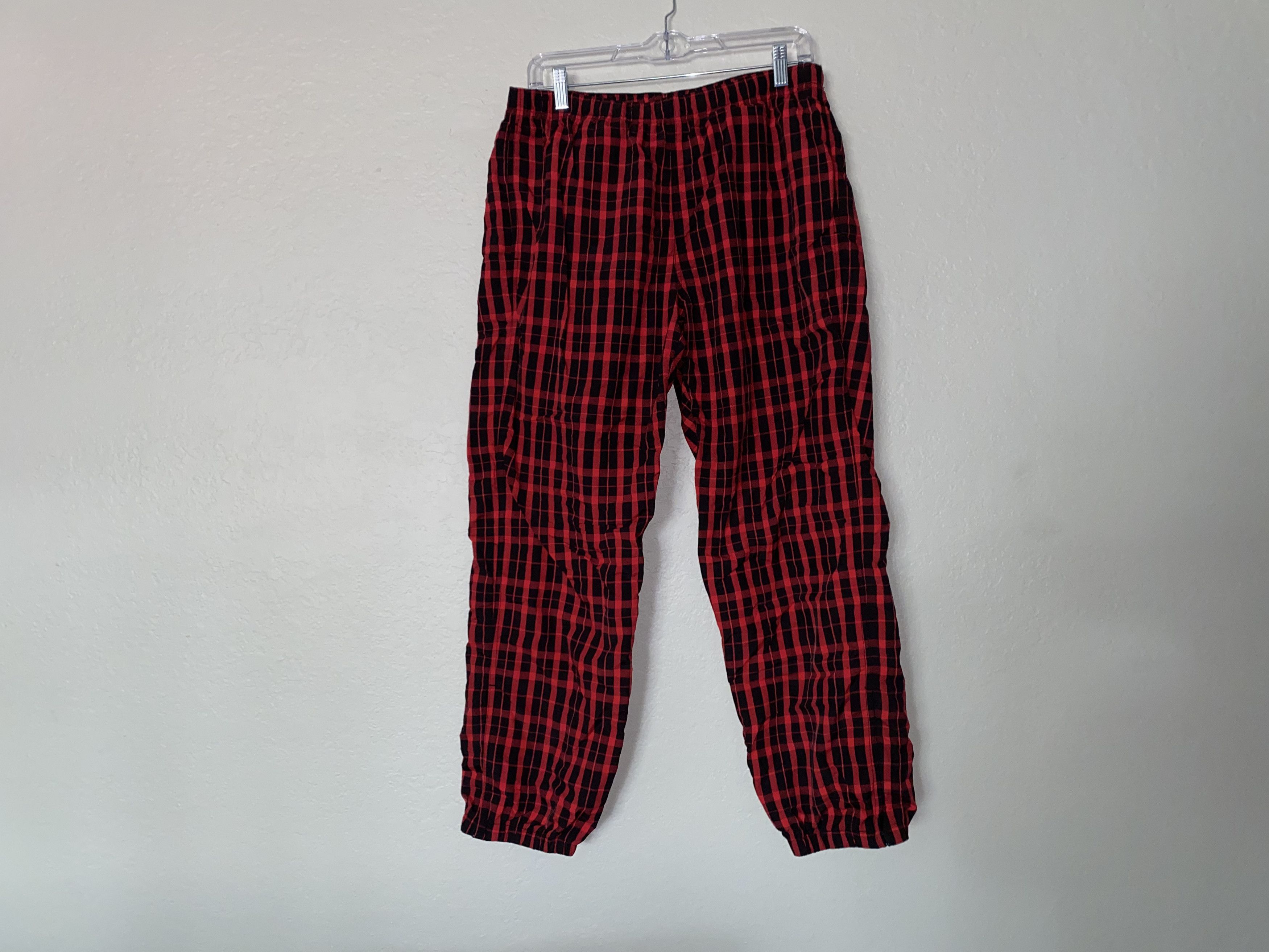 Supreme Plaid Warm Up Pant 