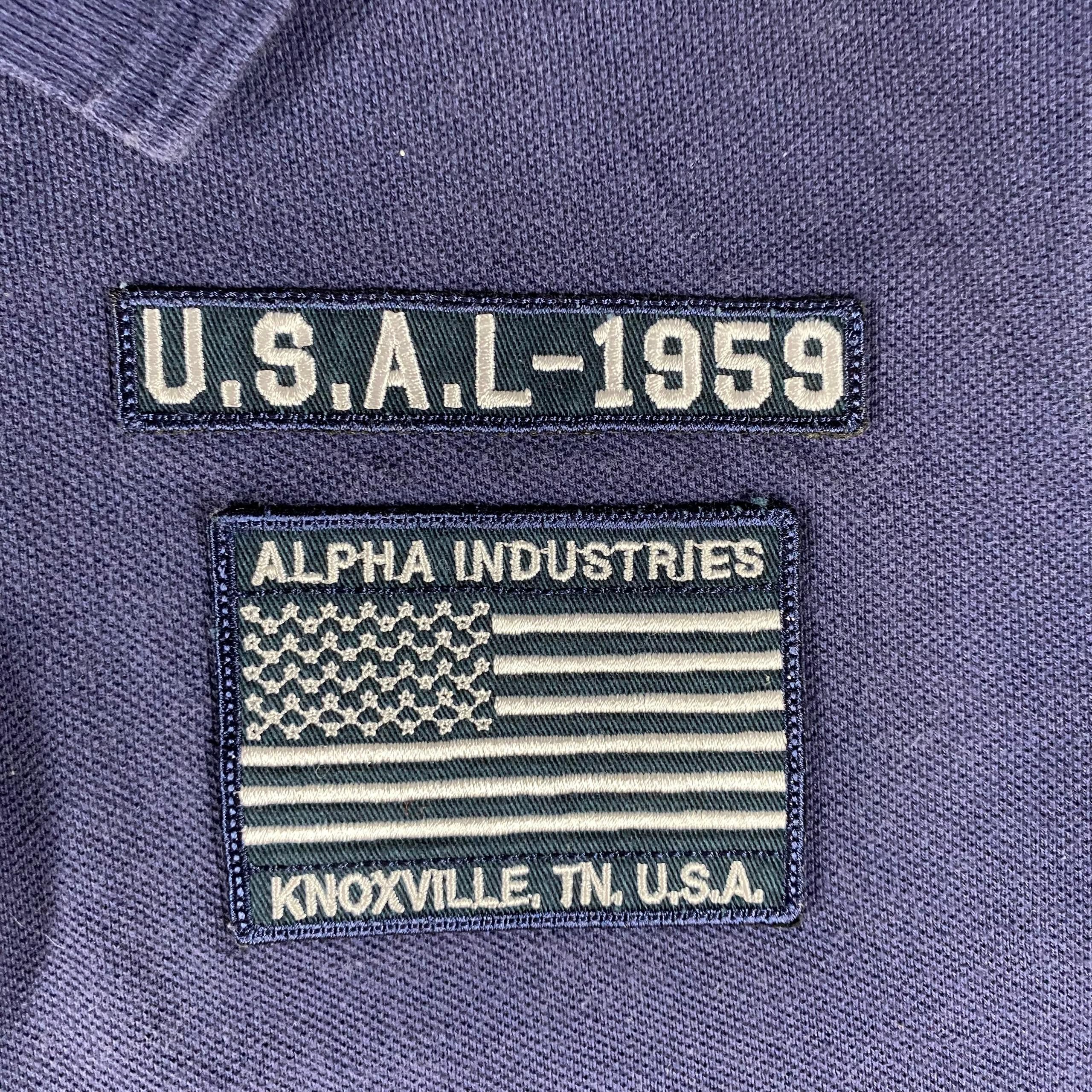 Alpha Industries Vintage Alpha Industry Polo Shirt Size US M / EU 48-50 / 2 - 7 Thumbnail