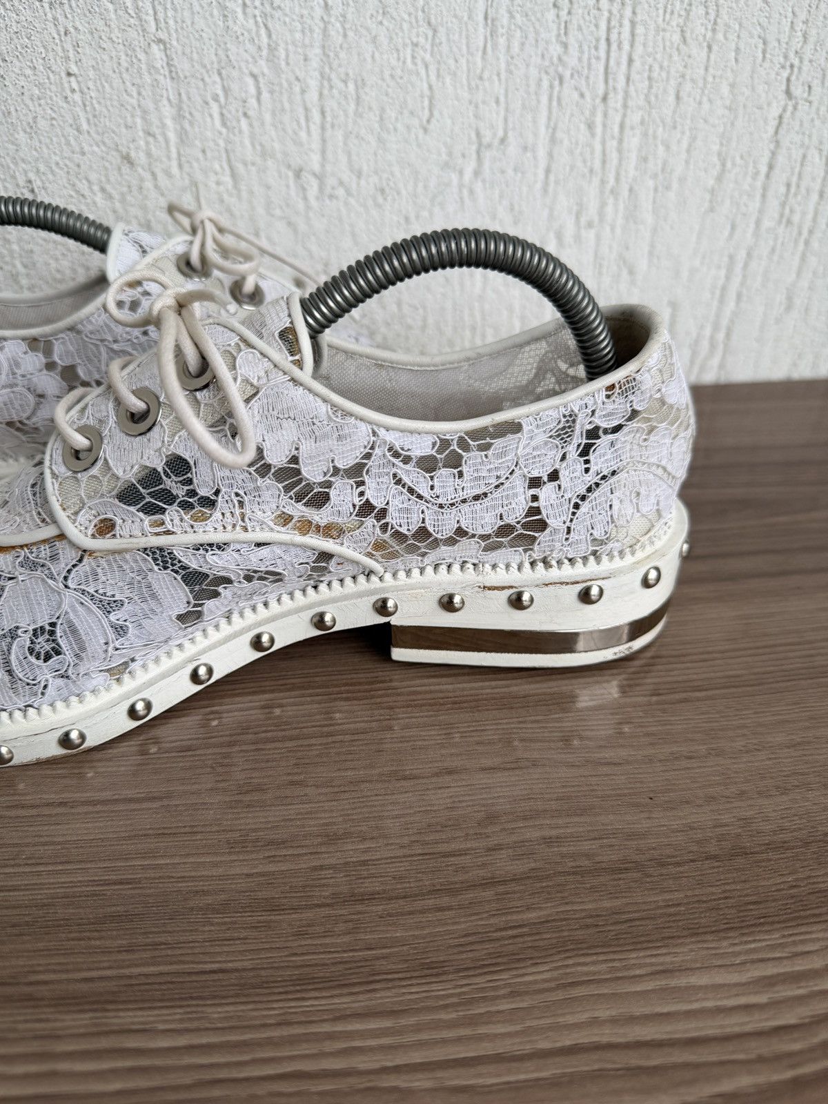 Givenchy ❤️🔥Y Nika lace wedding oxford Size US 8.5 / IT 38.5 - 13 Thumbnail