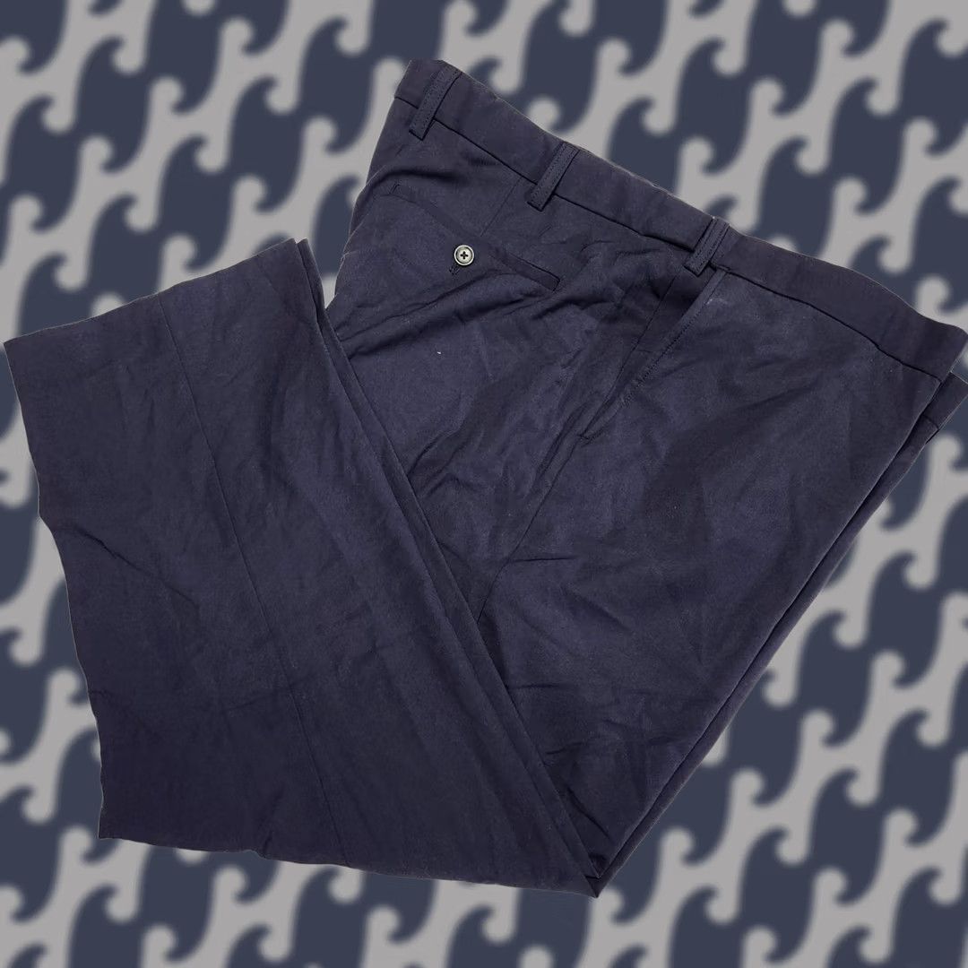 Lands' End VINTAGE Lands' End American Airlines Slacks Navy 42 X 28 Men Pants Polyester Blend NWT Size US 42 / EU 58 - 1 Thumbnail