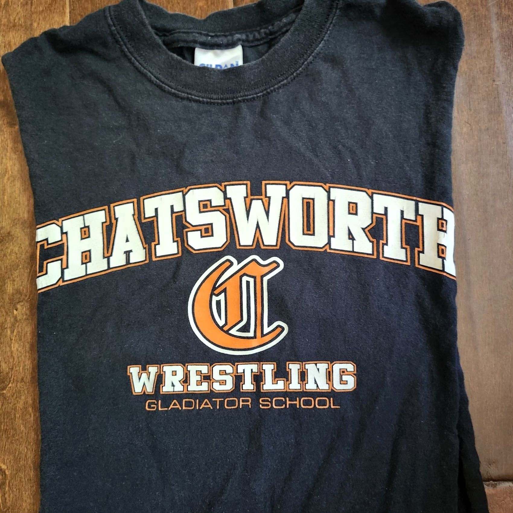 Gildan Chatsworth Gladiator School Junior Open Sides Tank Top Black Cotton Teen Small Sleeveless T-Shirt Gildan Regular Mens? Size US S / EU 44-46 / 1 - 5 Thumbnail