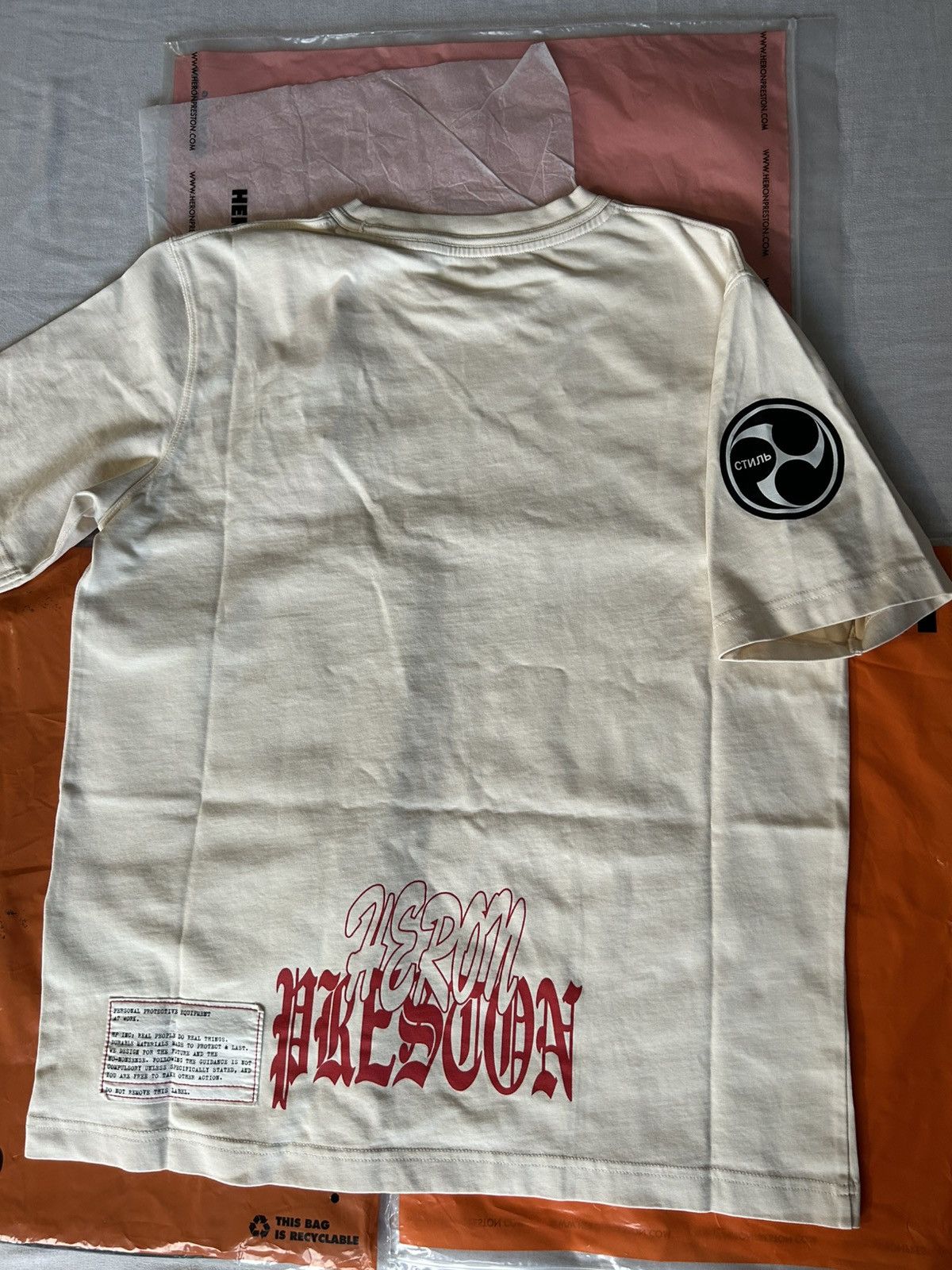 Heron Preston Heron Preston Flaming Skull T-Shirt Size US S / EU 44-46 / 1 - 4 Thumbnail