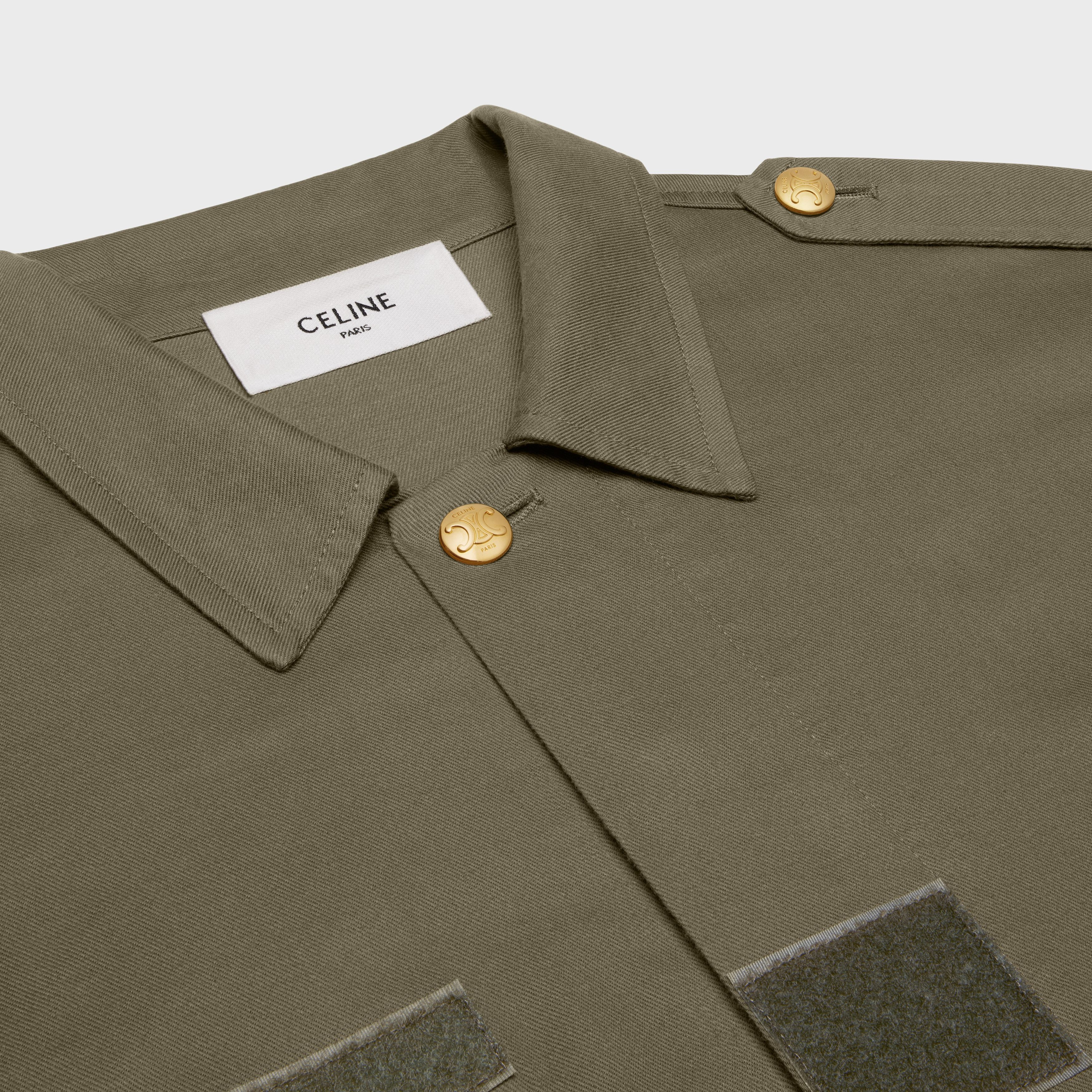 Celine o1w1db10925 2W945106K Military Parka in Military Green Size M / US 6-8 / IT 42-44 - 3 Thumbnail
