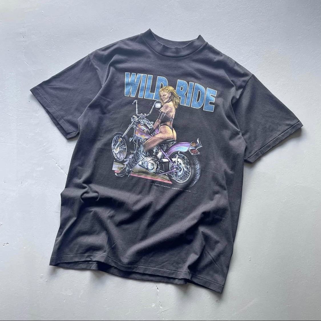 RARE 1993 3D EMBLEM EASYRIDERS DEADSTOCK TSHIRT