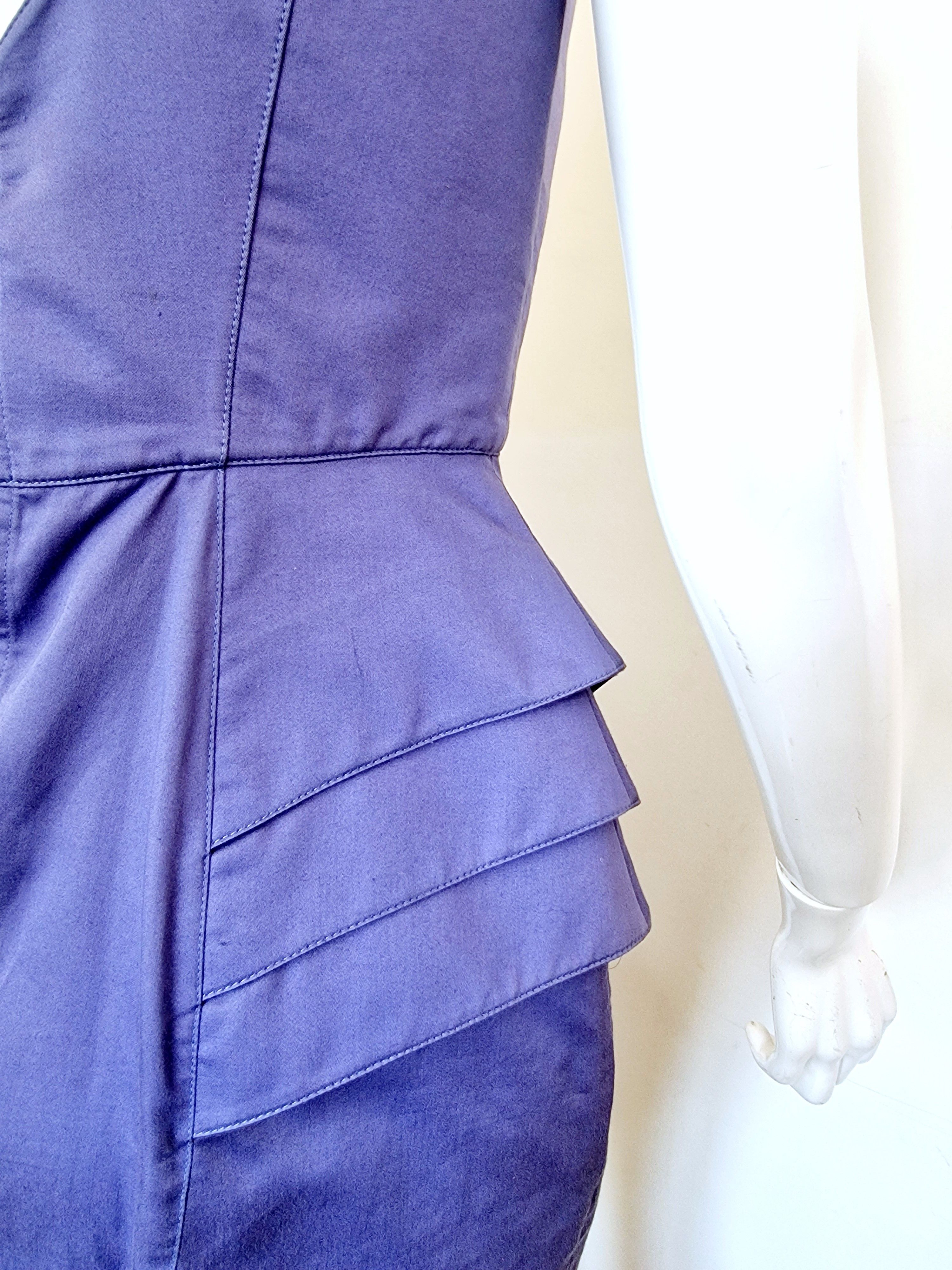 Thierry Mugler Thierry Mugler S/S 1989 Les Atlantes Atlantis Gown Dress Size L / US 10 / IT 46 - 6 Thumbnail