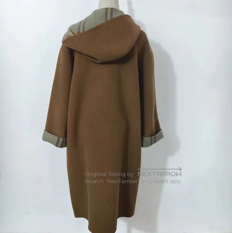 Burberry Burberry Winter Brown Wool Mid-Length Coat. Size M / US 6-8 / IT 42-44 - 4 Thumbnail