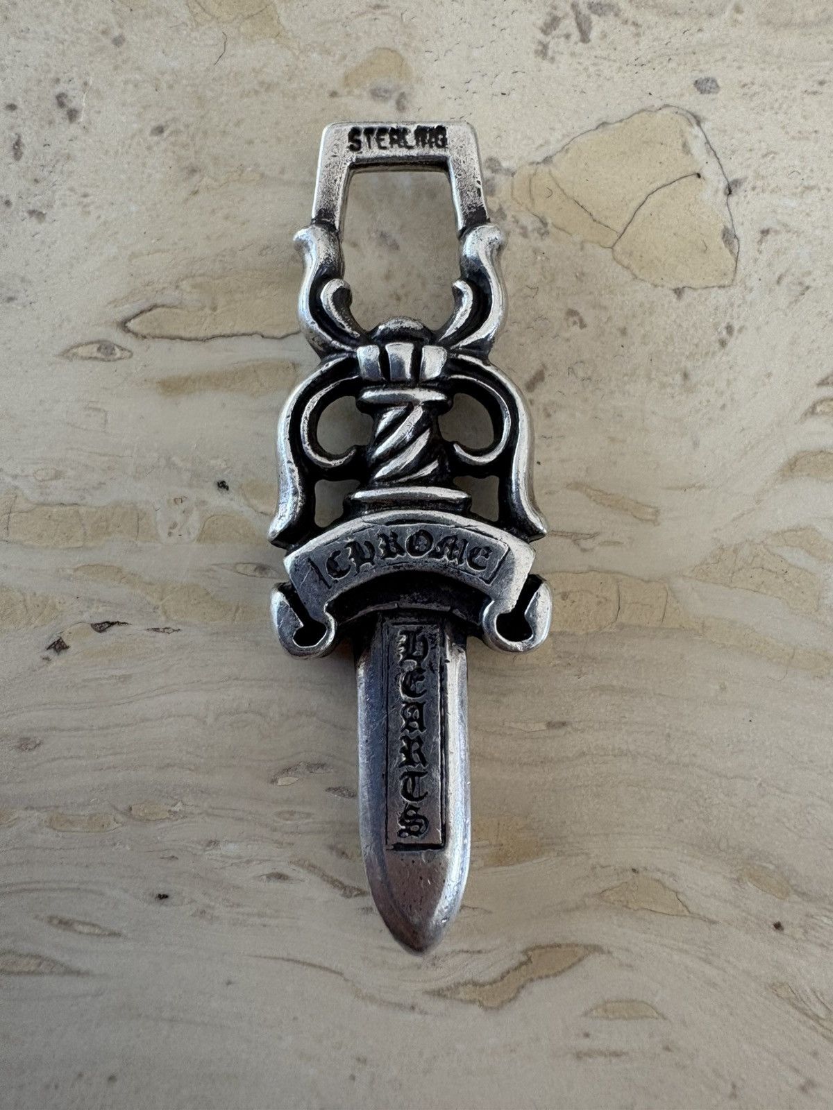 Chrome Hearts Chrome Hearts #10 Dagger Pendant - Large Size ONE SIZE - 4 Thumbnail