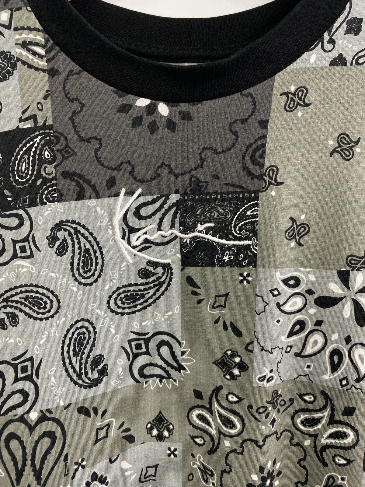 Karl Kani × Vintage Karl Kani Bandana Paisley Tu Pac Style T-Shirt Hype Size US M / EU 48-50 / 2 - 4 Thumbnail