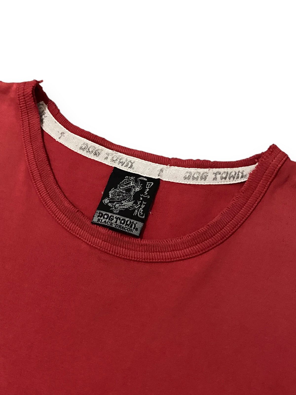 Dogtown × Vintage Vintage Dogtown Black Dragon Embroidered Logo Baggy Tee Size US XL / EU 56 / 4 - 5 Thumbnail