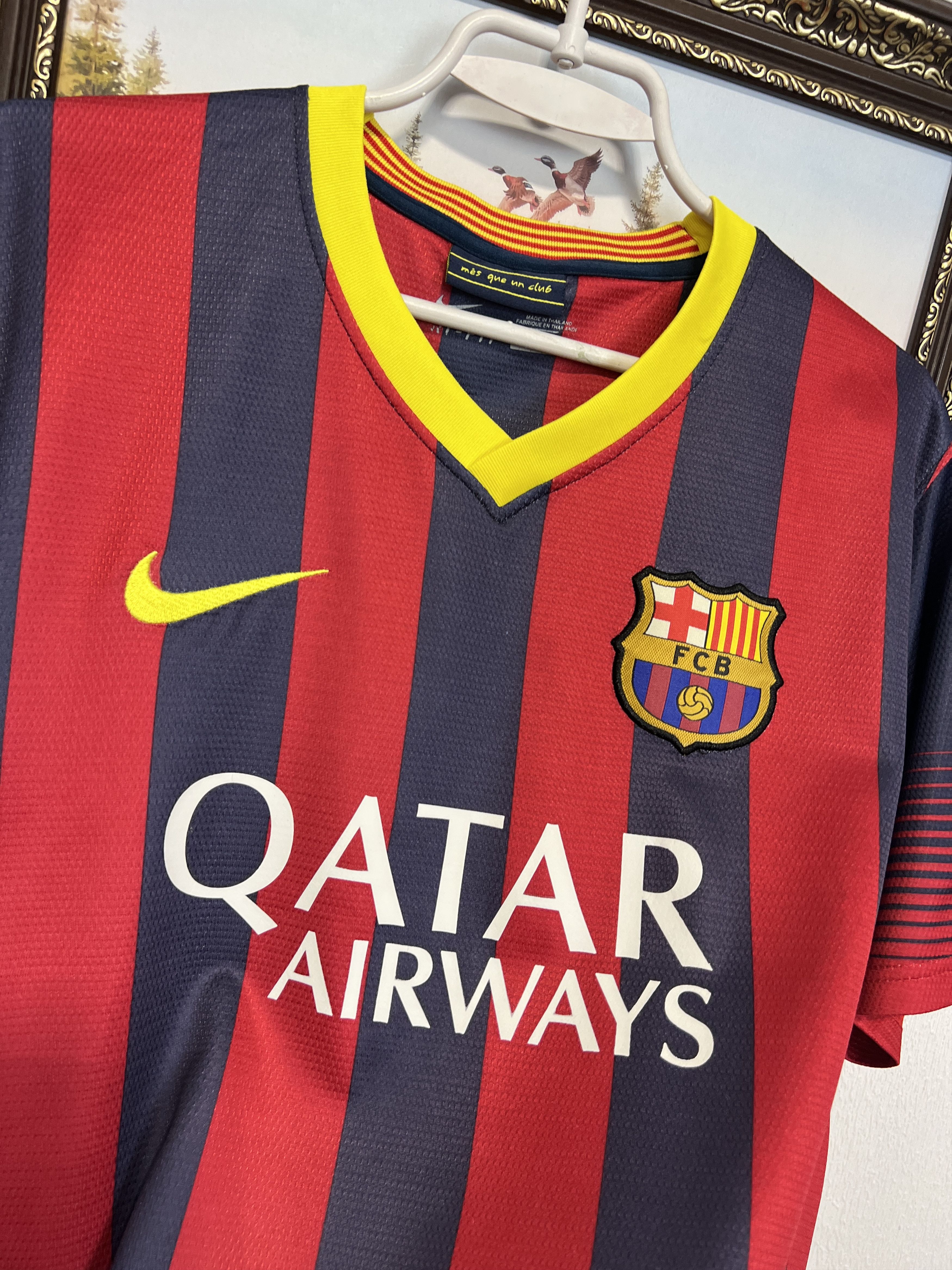 Vintage Barcelona football shirt Soccer Messi Replica Shirt Jersey Size US L / EU 52-54 / 3 - 3 Thumbnail