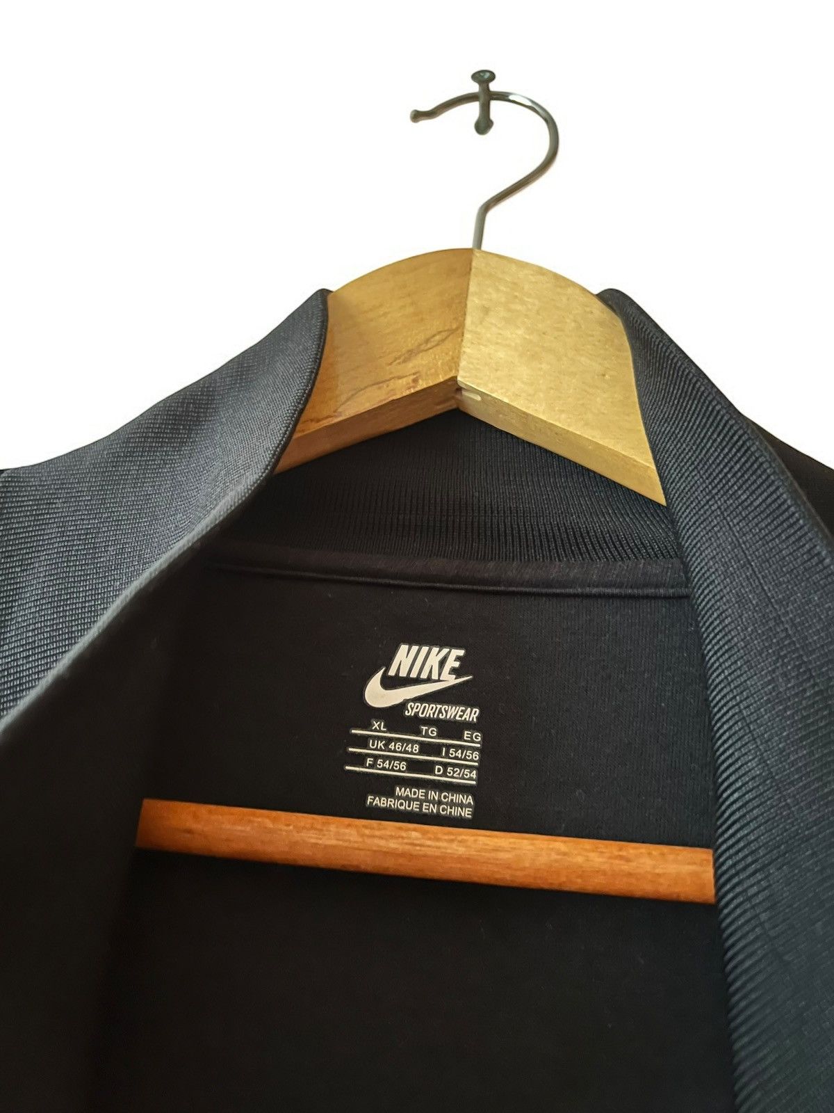 Nike × Vintage Rare NIKE MANCHESTER UNITED 2009 GOLDEN EUGENE TRACK JACKET Size US L / EU 52-54 / 3 - 7 Thumbnail
