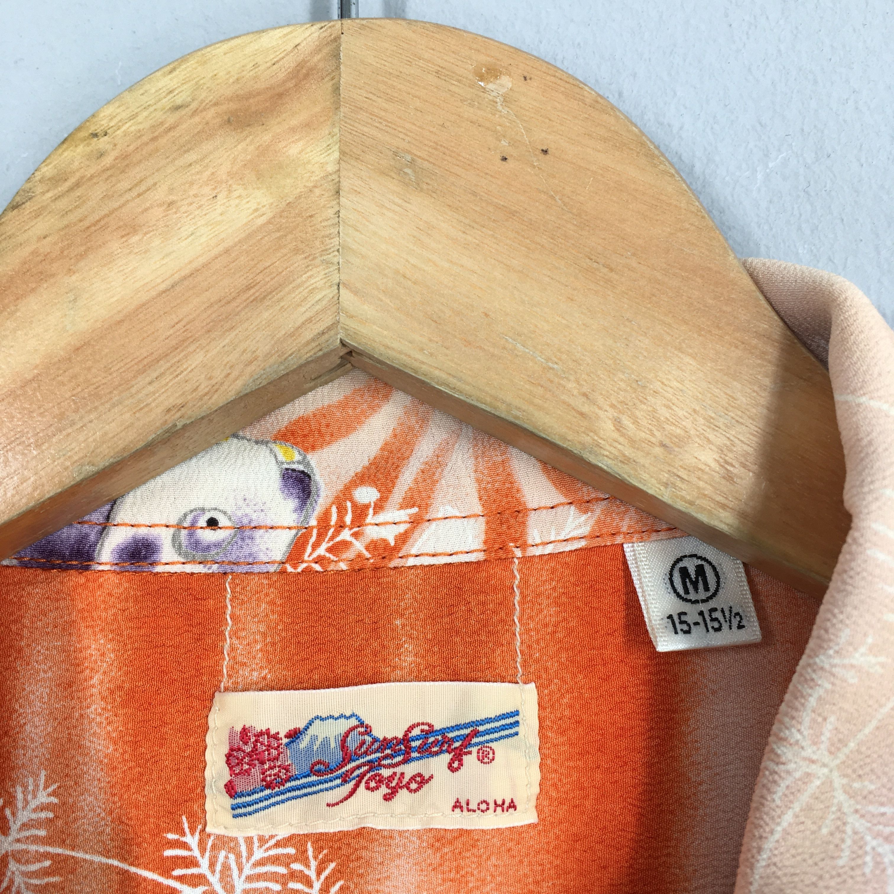 Sun Surf Vintage Sun Surf Toyo Aloha Koi Fish Rayon Shirt Medium Size US M / EU 48-50 / 2 - 5 Thumbnail
