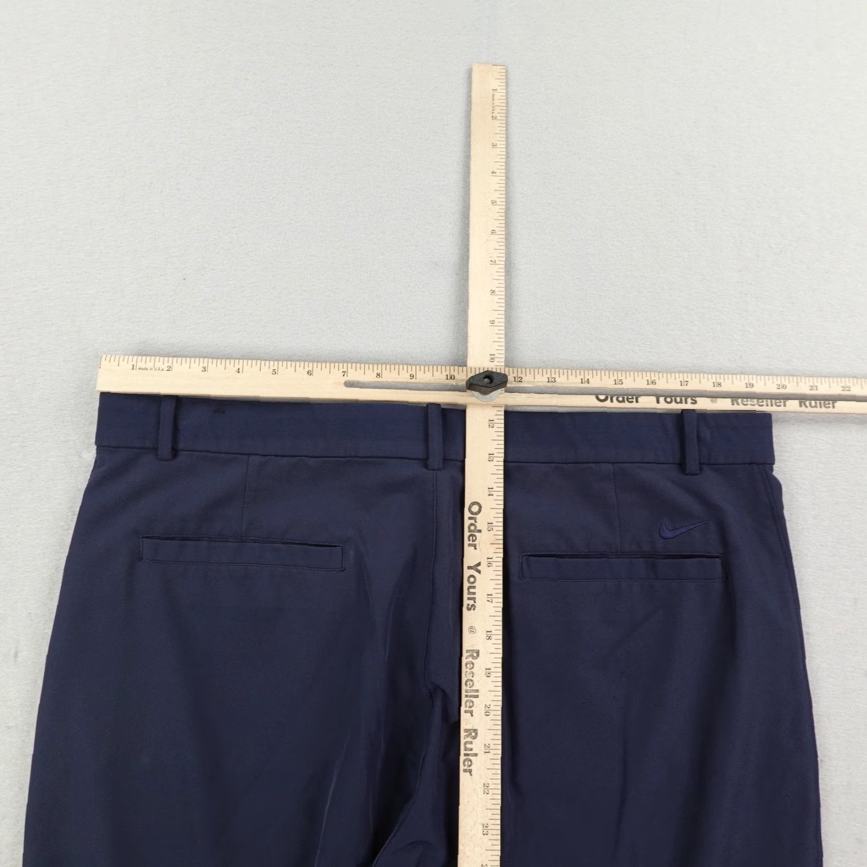 Nike Nike Shorts Mens 38 Navy Blue Dri Fit Hybrid Flex Performance Golf Chino Snap Size US 38 / EU 54 - 5 Thumbnail