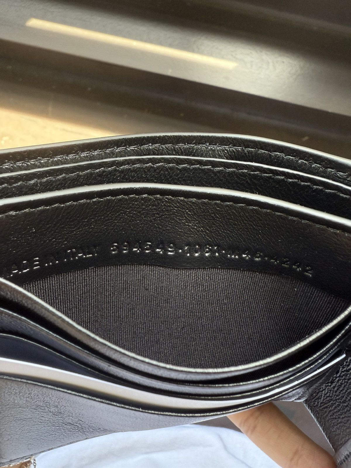 Balenciaga BB Monogram Bi-Fold Size ONE SIZE - 4 Thumbnail