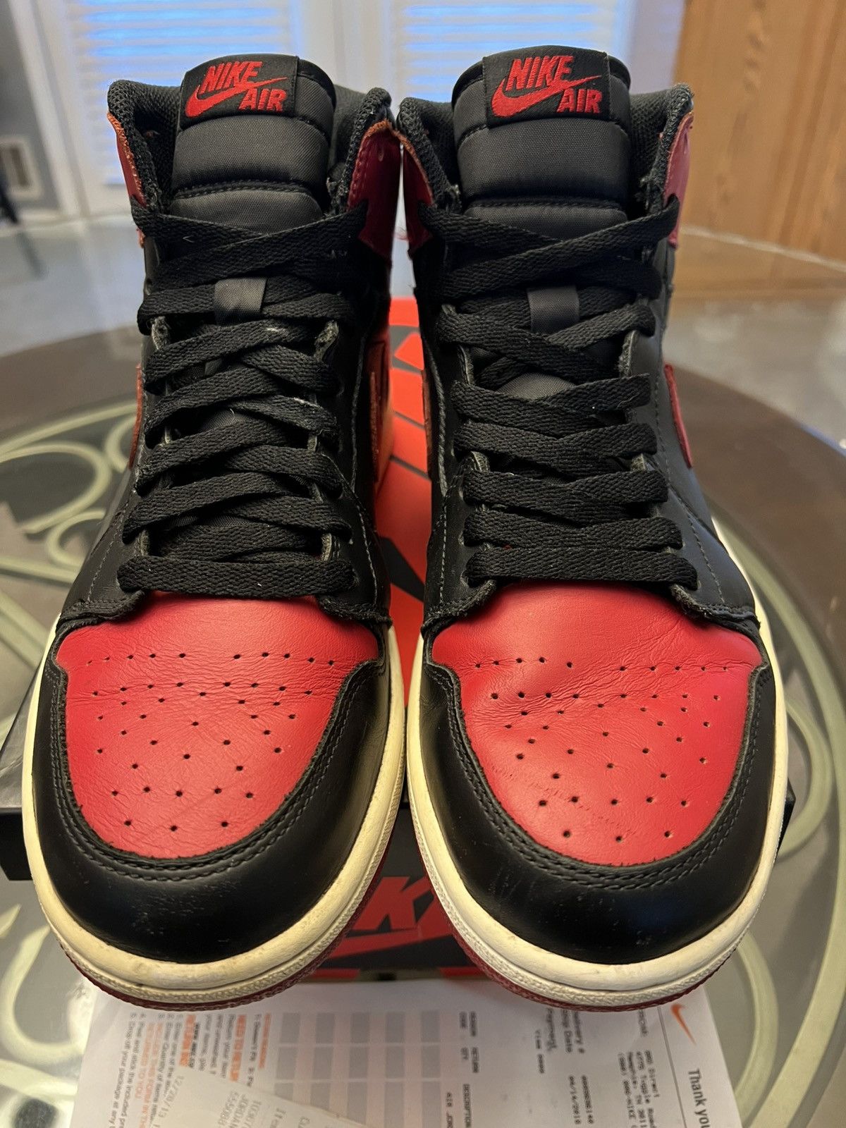 Jordan Brand Jordan 1 Retro High OG “Bred” 2013 Size US 9 / EU 42 - 3 Thumbnail