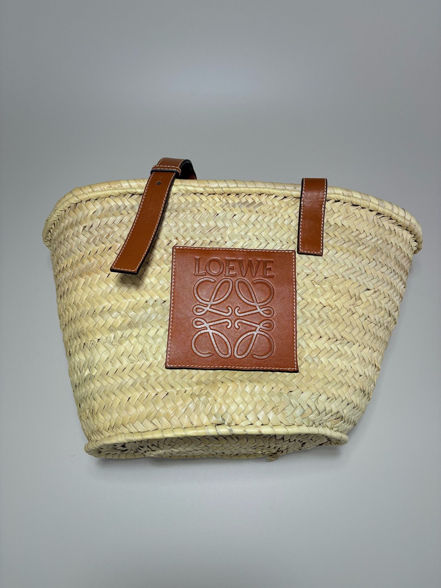Loewe LOEWE Woven Tote Basket Bag Size ONE SIZE - 1 Thumbnail