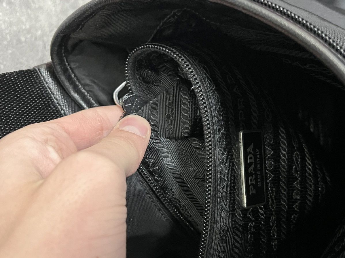 Prada Prada Nylon Messenger Bag Size ONE SIZE - 11 Thumbnail