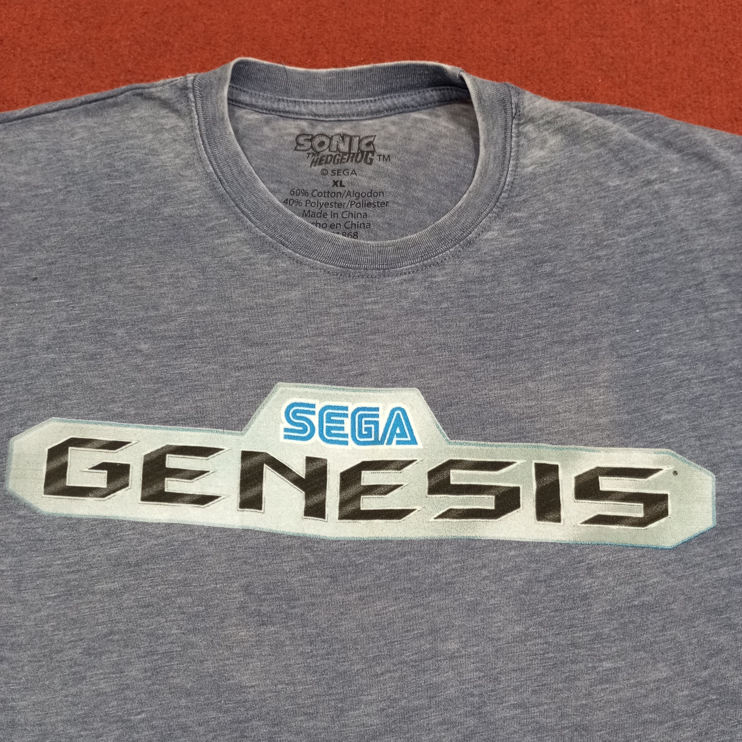 Playstation × Vintage Sonic Sega Genesis Games Promo Style Tshirt Size US L / EU 52-54 / 3 - 2 Thumbnail