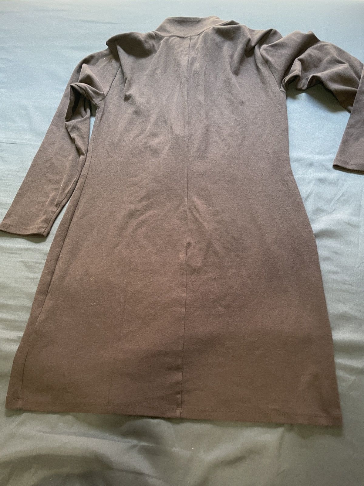 Aritzia Sunday Best Quarter Zip Brown Maxi Dress - Size XL - $10 Size XL / US 12-14 / IT 48-50 - 2 Thumbnail