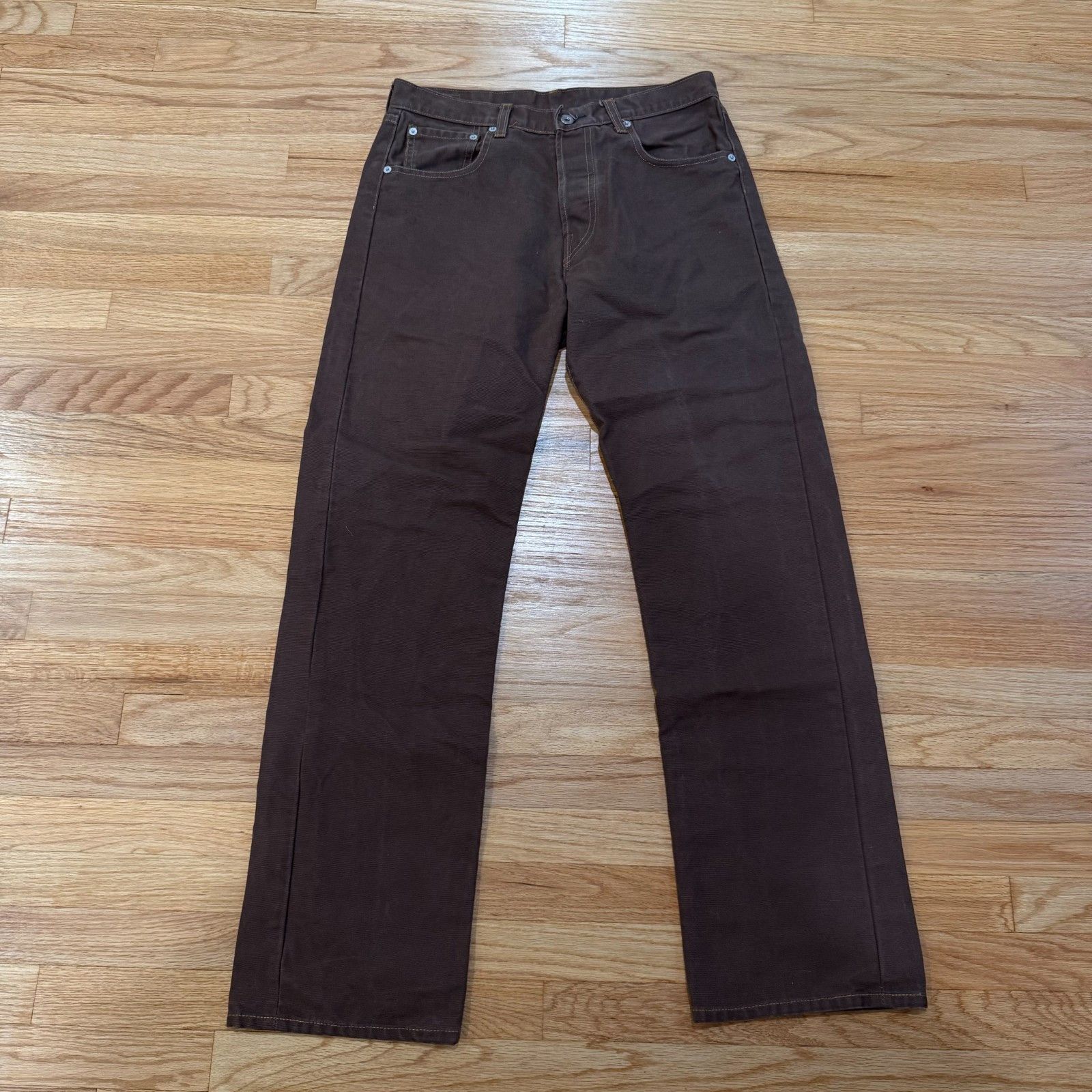 Post Overalls Post Overalls Post O'Alls Canvas 5 Pocket Straight Fit Pants Size US 31 - 1 Thumbnail