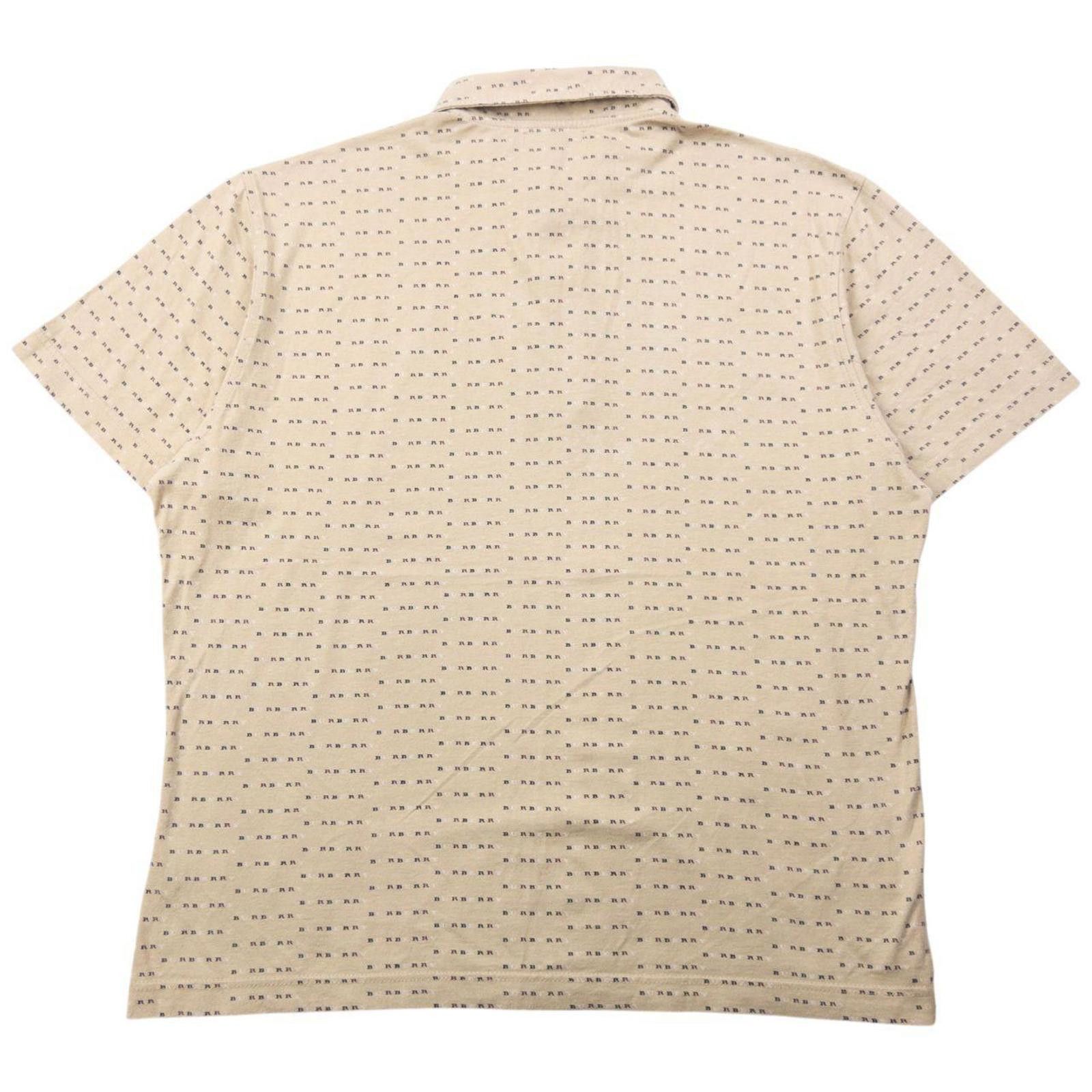 Burberry Vintage Burberry Monogram Polo Shirt Size S Size US S / EU 44-46 / 1 - 2 Thumbnail