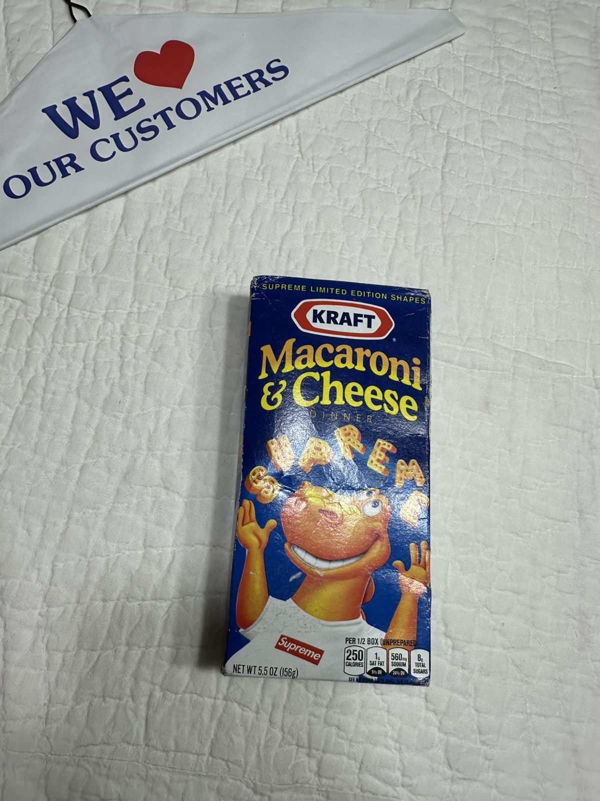 Supreme Supreme Kraft Mac & Cheese Collab/ Brand New Size ONE SIZE - 2 Thumbnail