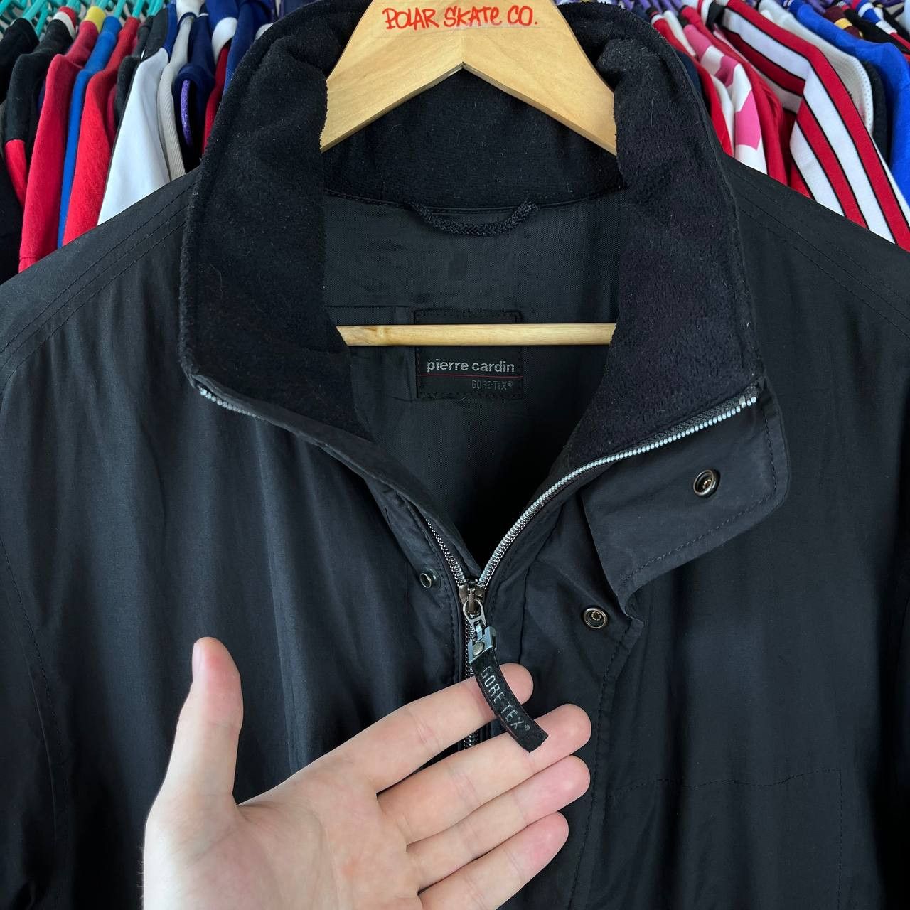 Goretex Pierre Cardin Gore-Tex Nylon Overcoat Jacket Lampo Zipper Size US XL / EU 56 / 4 - 10 Thumbnail
