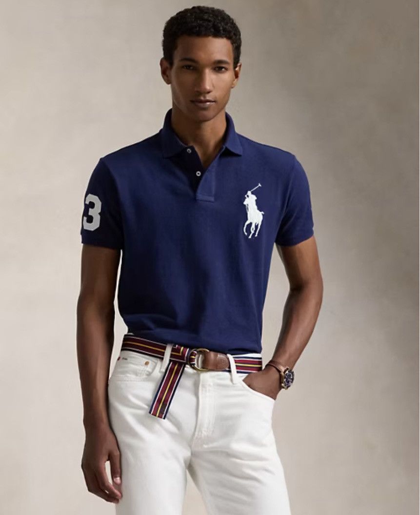 Polo Ralph Lauren Custom Slim Fit Big Pony Mesh