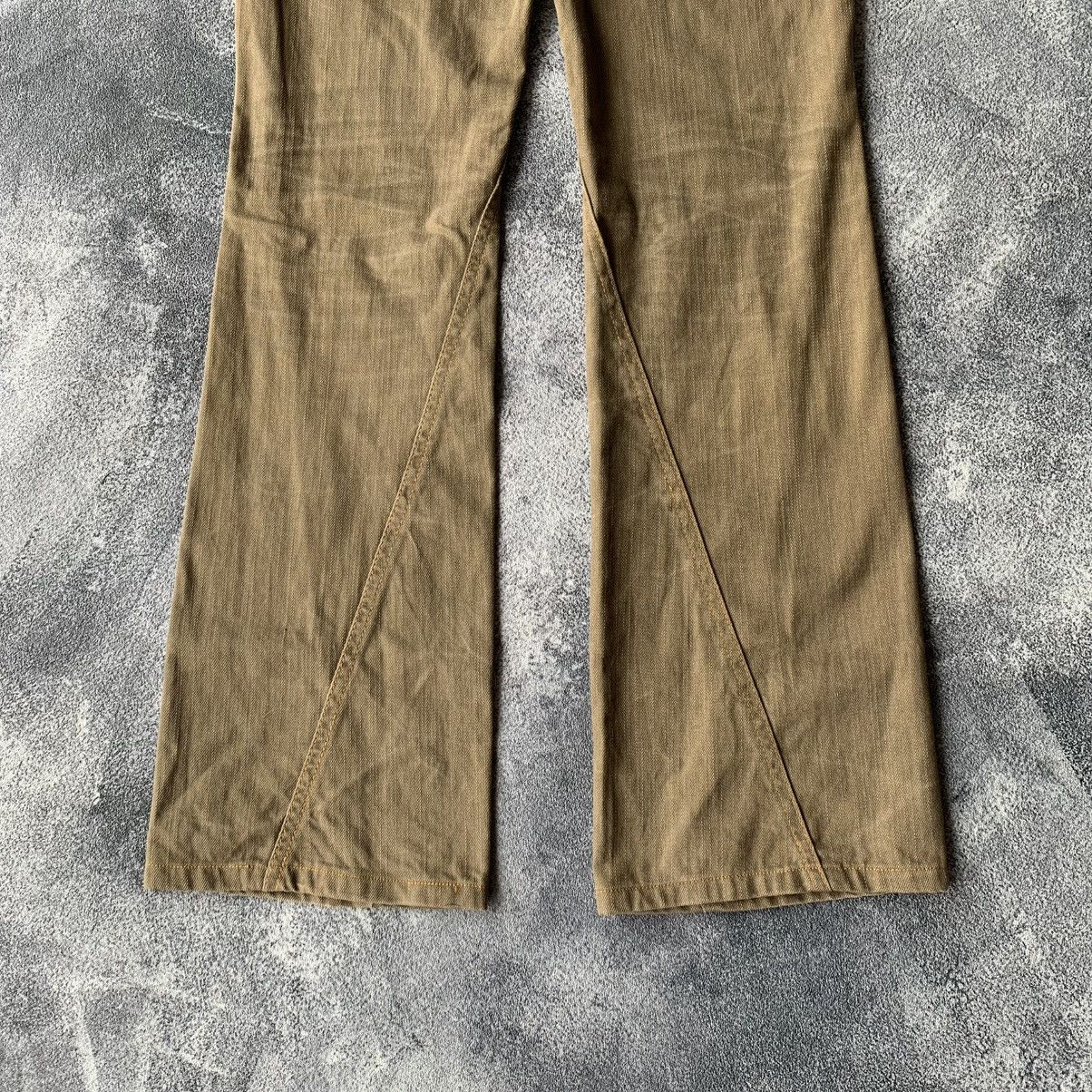 Japanese Brand SS07 Semantic Design Japan Spiral Flare Jeans Size US 30 / EU 46 - 7 Thumbnail