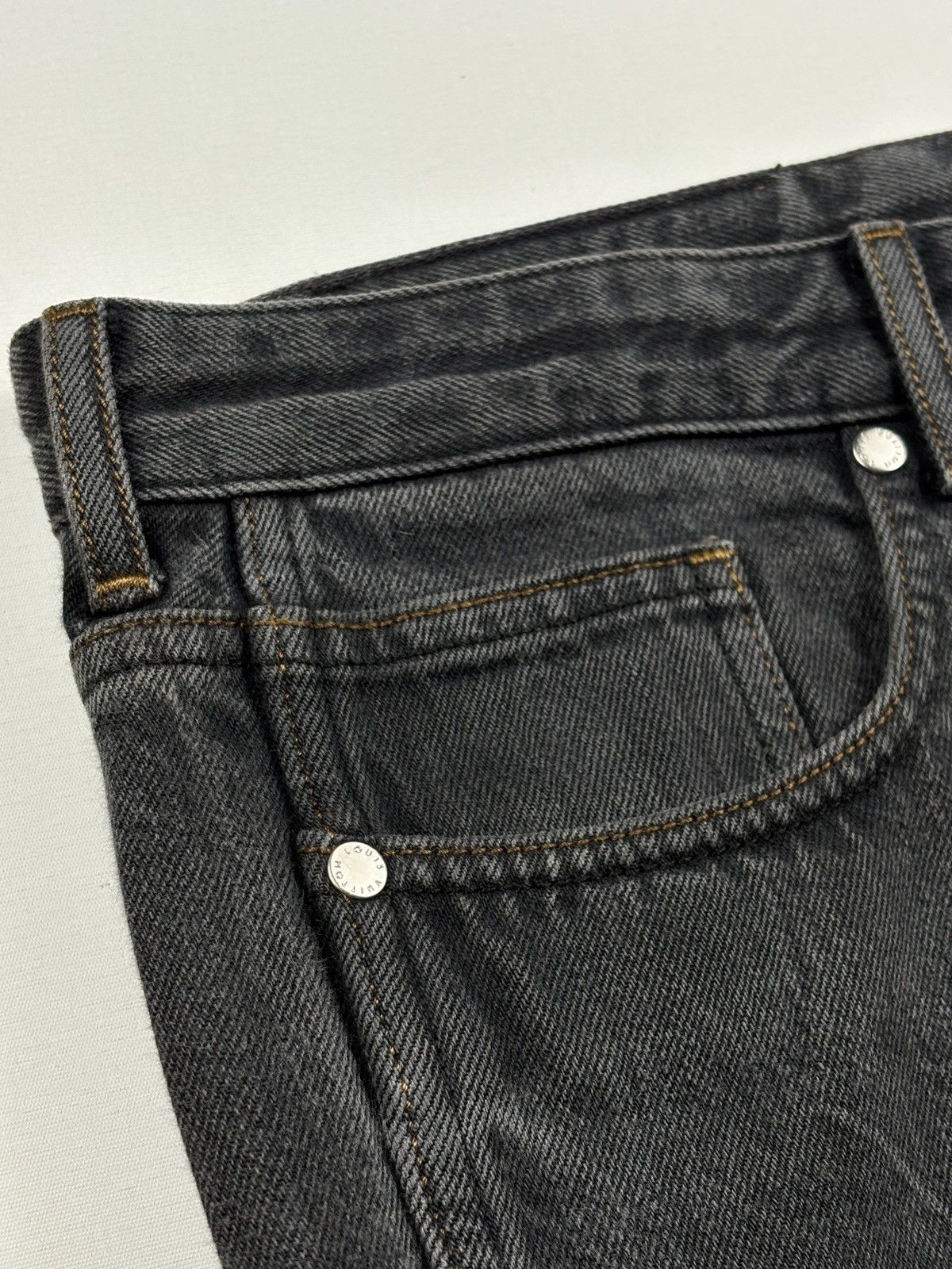Louis Vuitton F/W 2009 Marc Jacobs Era Denim Jeans Size US 35 - 7 Thumbnail