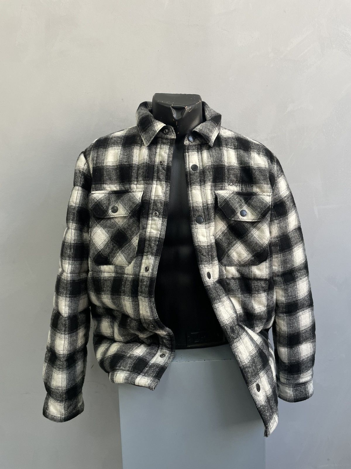 Schott Schott flannel wool shirt overshot jacket y2k Size US M / EU 48-50 / 2 - 1 Thumbnail
