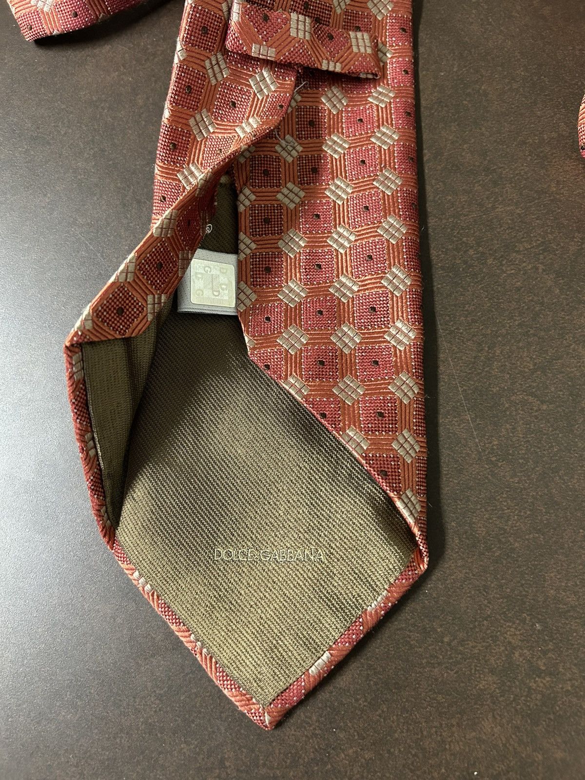 Dolce & Gabbana Dolce & Gabbana 100% Silk Tie - Classic Designer Neckwear Size ONE SIZE - 6 Thumbnail