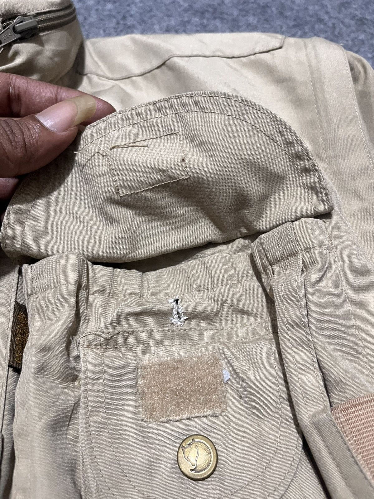 Fjallraven × Vintage Rare Fjall Raven G1000 Fabric Tactical Outdor Jacket/Vest Size US M / EU 48-50 / 2 - 10 Thumbnail