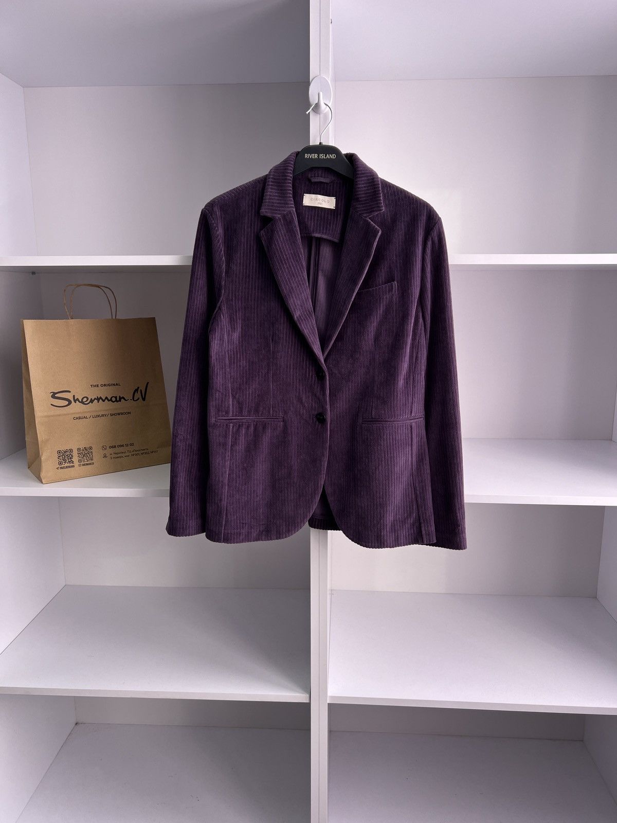 Circolo 1901 × Designer × Vintage Vintage Circolo Velvet Blazer Size 40L - 1 Thumbnail