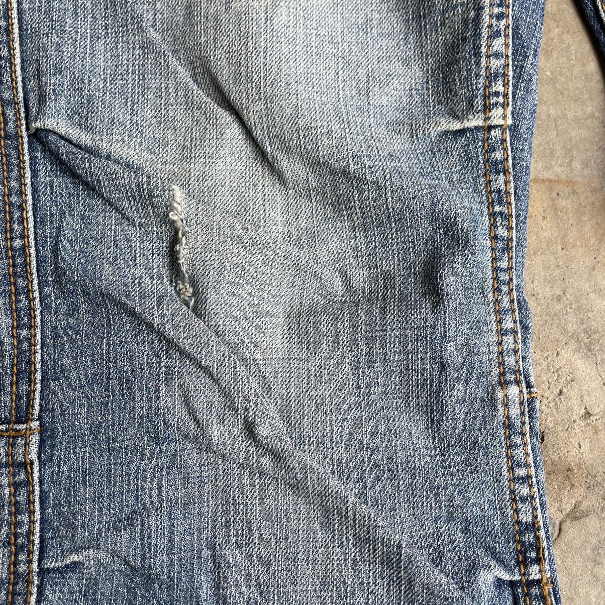 Global Work 🔥Vintage Global Work Stoned Washed Ripped Distress Jeans Size US 33 - 9 Thumbnail