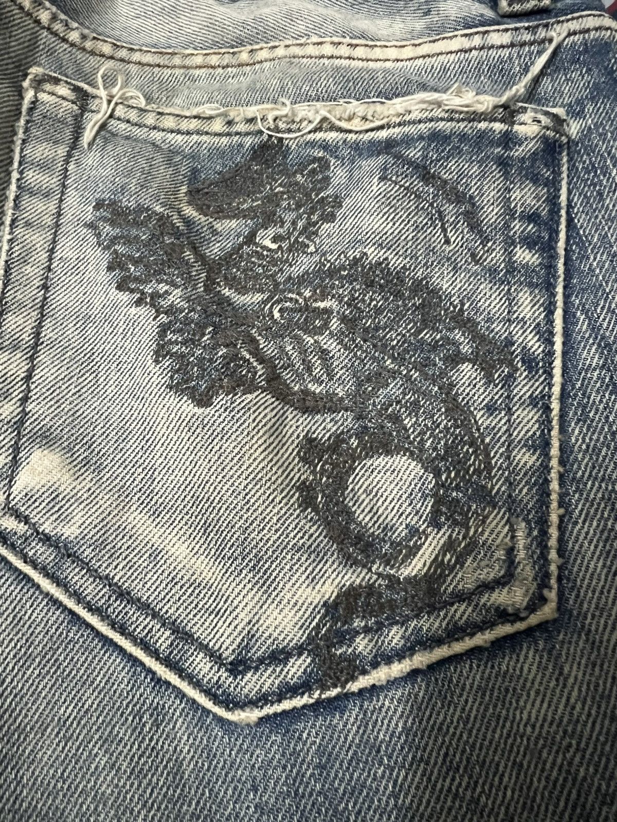 Diesel DIESEL VIKER DRAGON VINTAGE DISTRESSED JEANS LIMITED Size US 32 / EU 48 - 9 Thumbnail