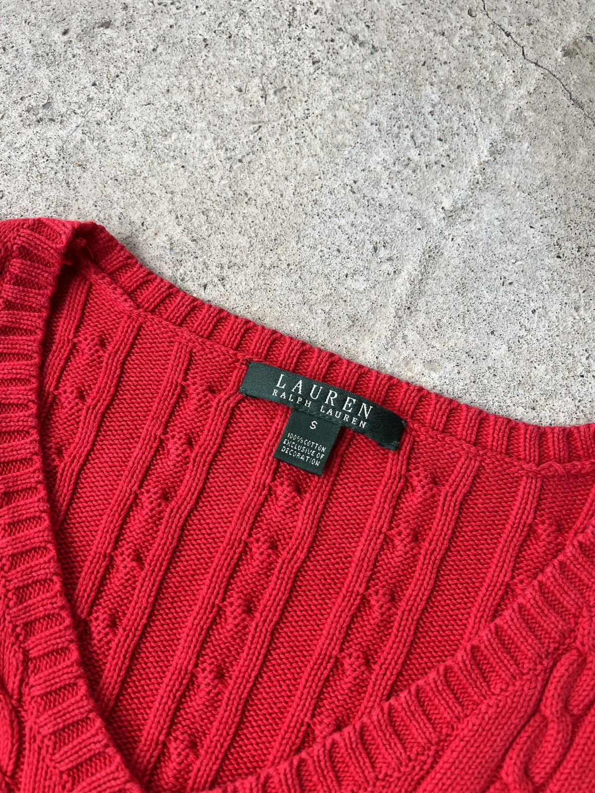 Lauren Ralph Lauren Lauren Ralph Lauren Cotton Sweater Size S / US 4 / IT 40 - 2 Thumbnail