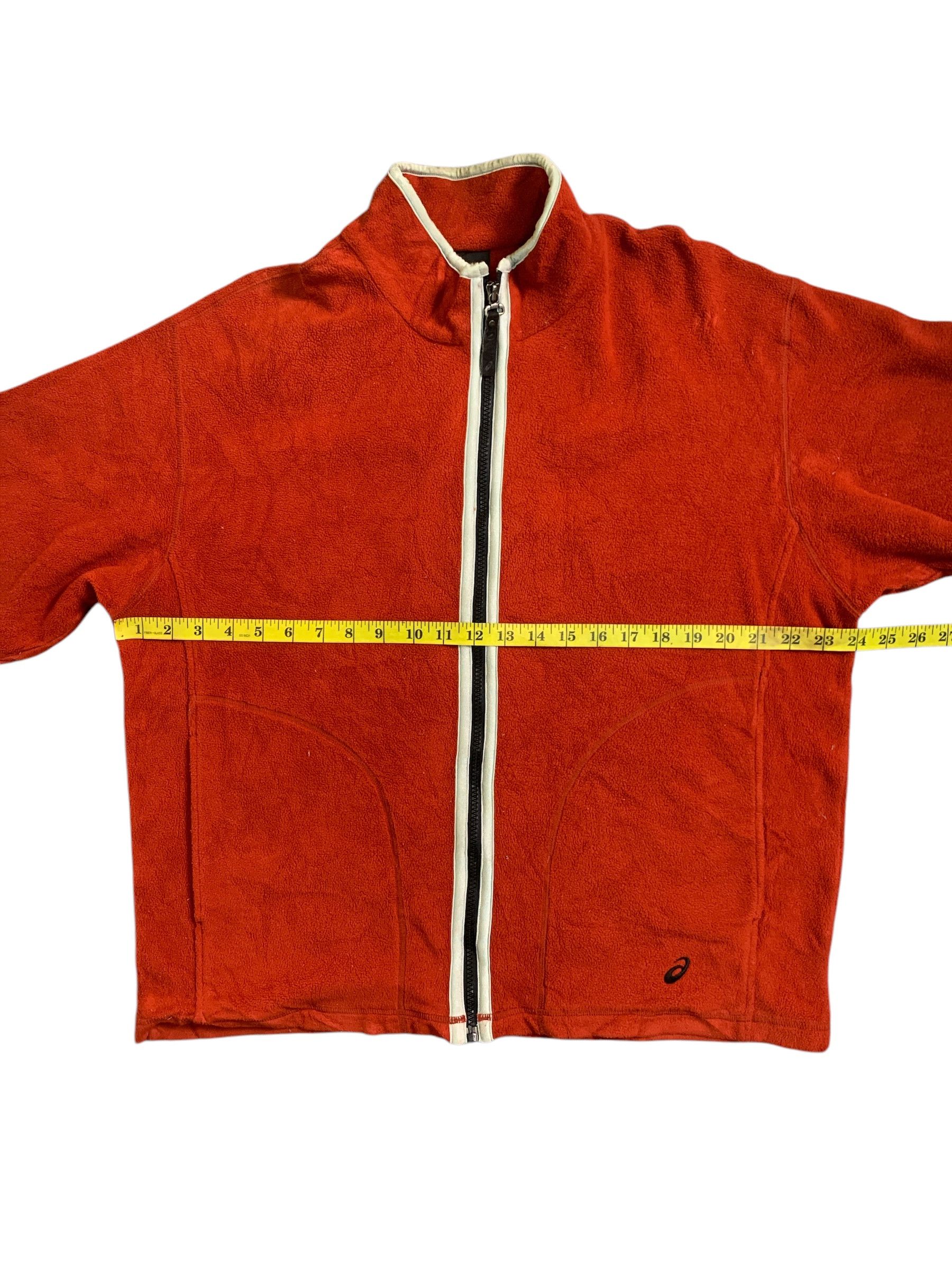 Asics × Japanese Brand Rare Design Vintage Asics Sportswear Fleece Sweater Size US M / EU 48-50 / 2 - 9 Thumbnail