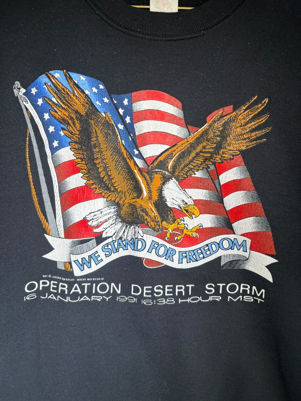 Vintage Vintage 1991 Desert Storm Crewneck Size US M / EU 48-50 / 2 - 2 Thumbnail