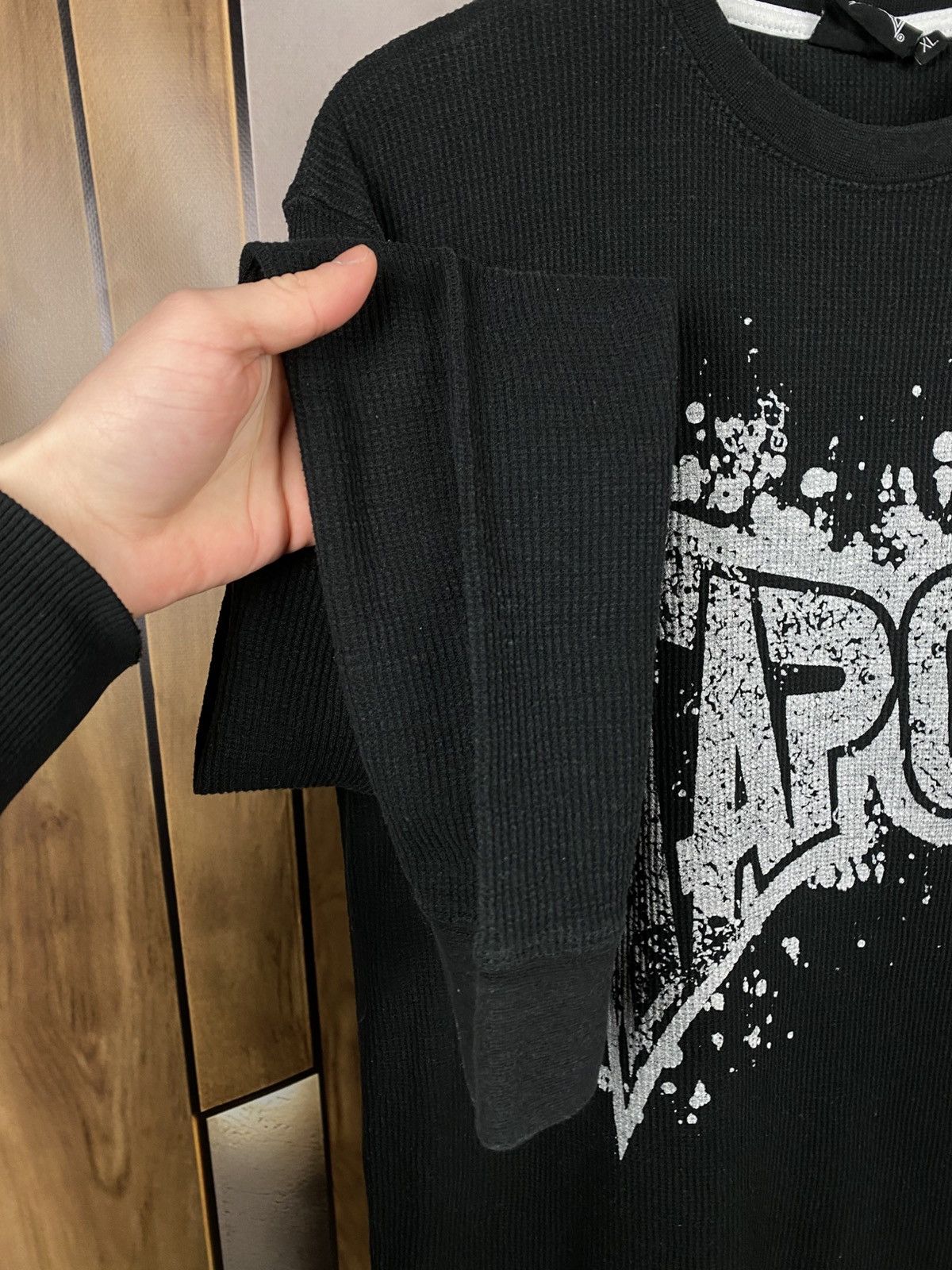 Tapout 🌚Vintage 00s Sweatshirt Long Sleeve Tapout Overprint Tee🌚 Size US XL / EU 56 / 4 - 3 Thumbnail