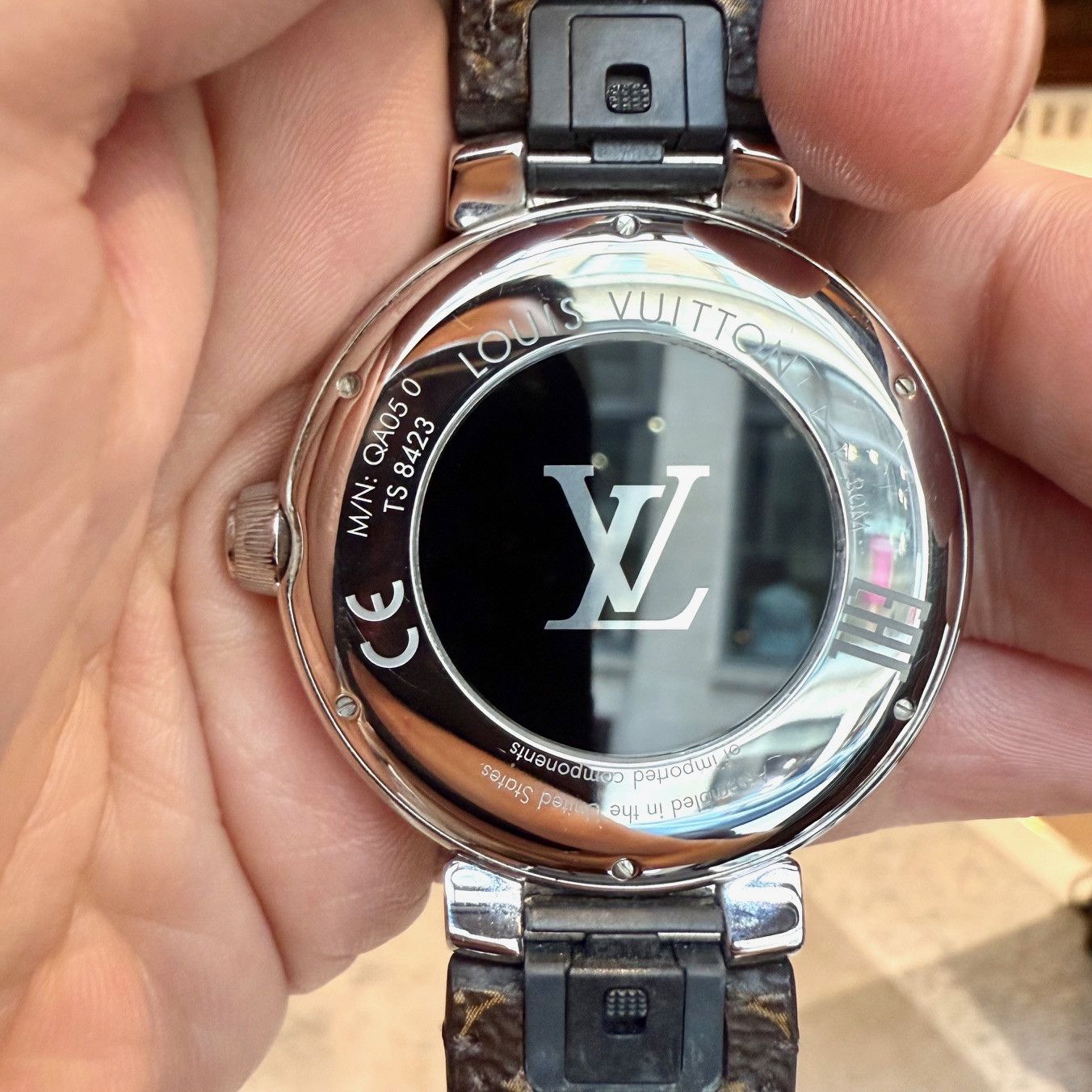 Louis Vuitton Louis Vuitton QA050 Tambour Horizon Monogram Watch Size ONE SIZE - 8 Thumbnail