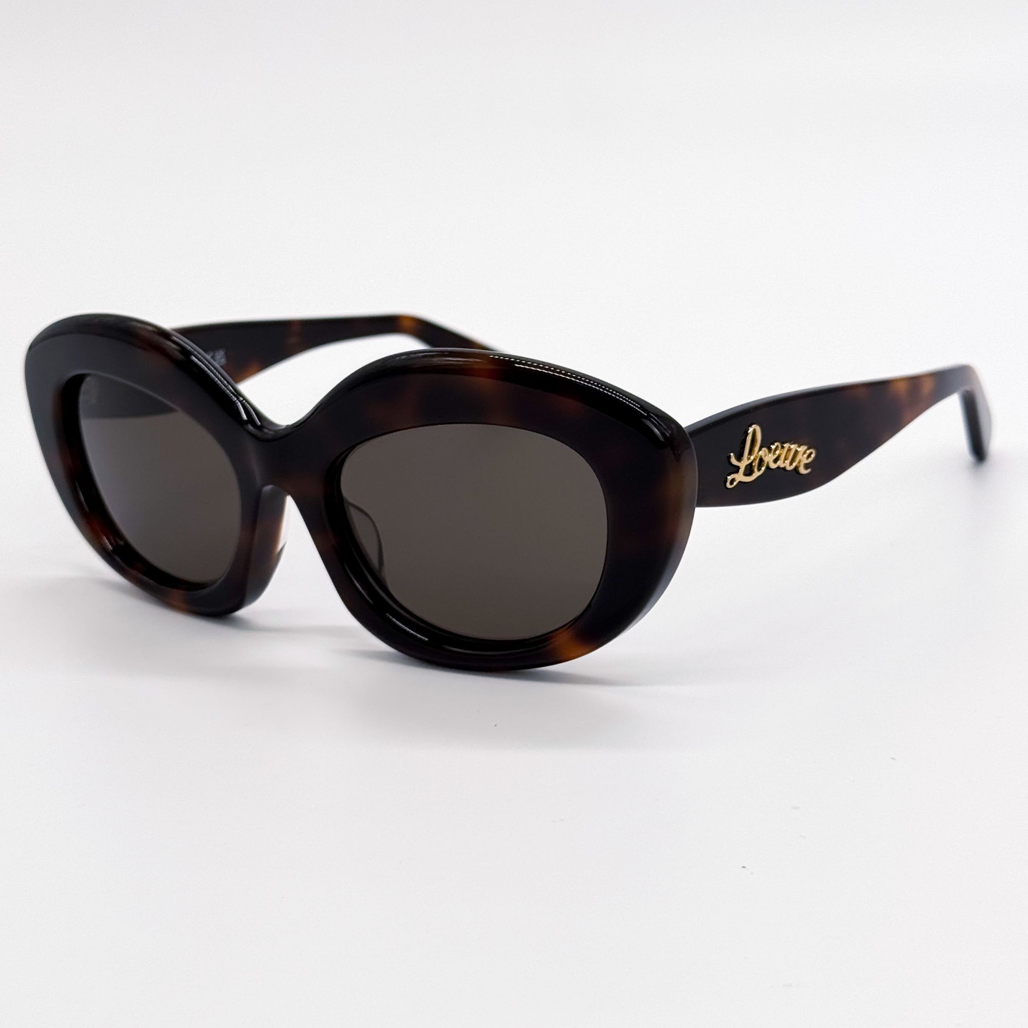 Loewe NEW LW40153F 52E, LOEWE WOMEN HAVANA GREY SUNGLASSES LOEWE Size ONE SIZE - 5 Thumbnail