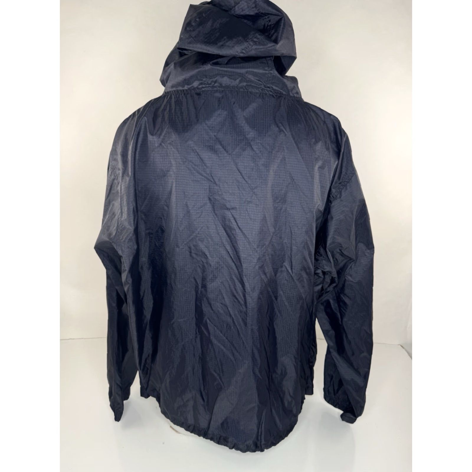 Vintage Polo Sport / Ralph Lauren Hooded Lightweight Windbreaker Pullover L Jacket Mens Nylon VERY DARK BLUE Windbreaker Lightweight Polo Sport Jacket Mens L Size US L / EU 52-54 / 3 - 3 Thumbnail