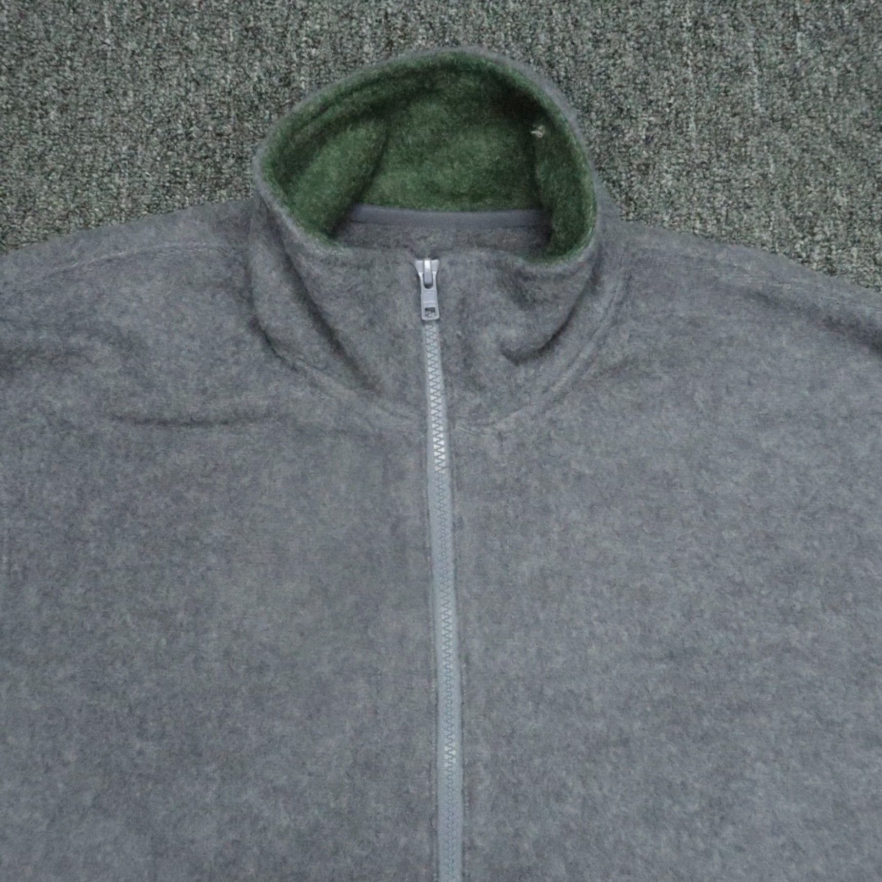 Vintage Onward Reserve Pullover Mens Medium Blue Gray Quarter Zip Fleece Sweater Size US M / EU 48-50 / 2 - 2 Thumbnail