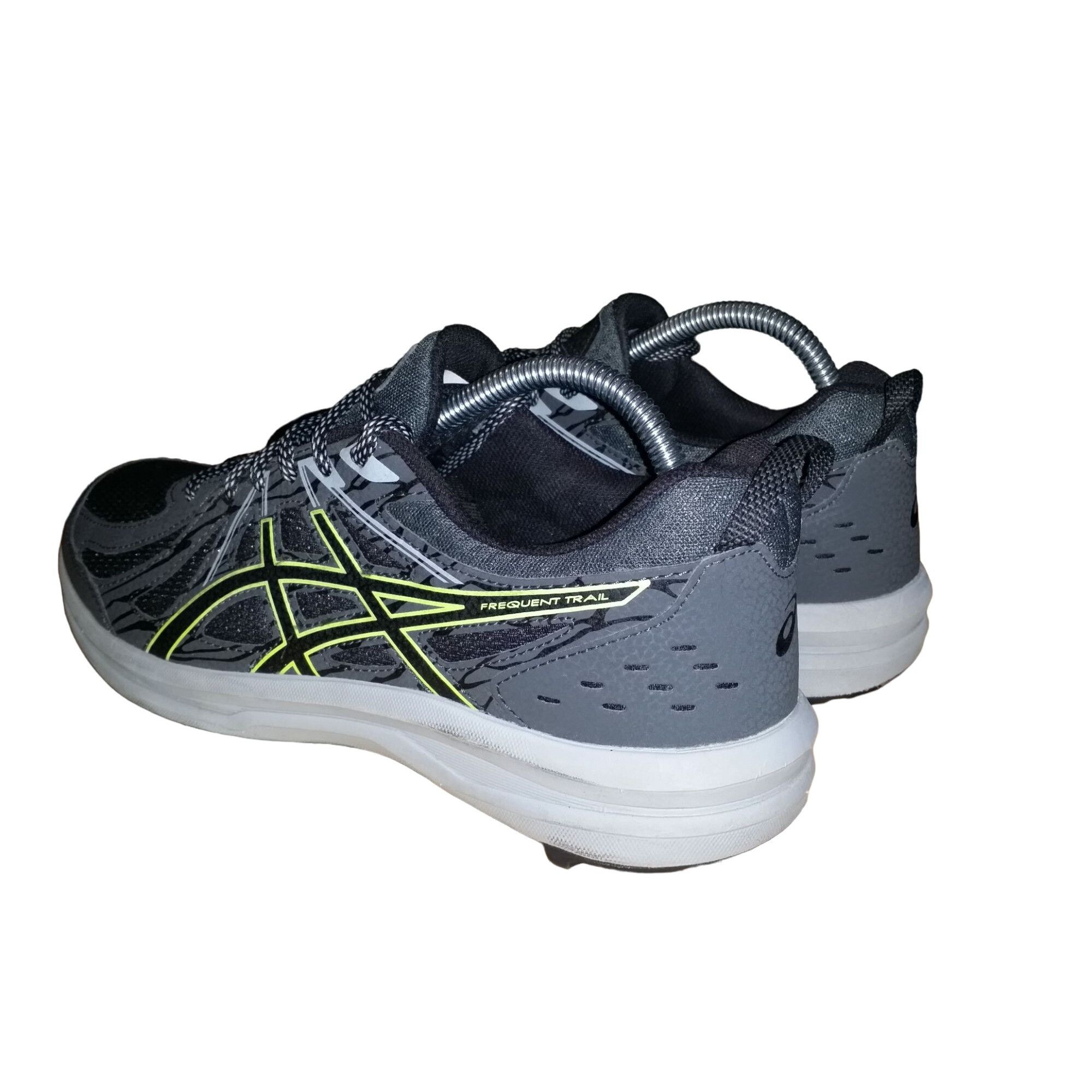Asics Asics Frequent Trail Sneakers Men Sz 9.5 Gray Lace Up Low To Size US 9.5 / EU 42-43 - 2 Thumbnail